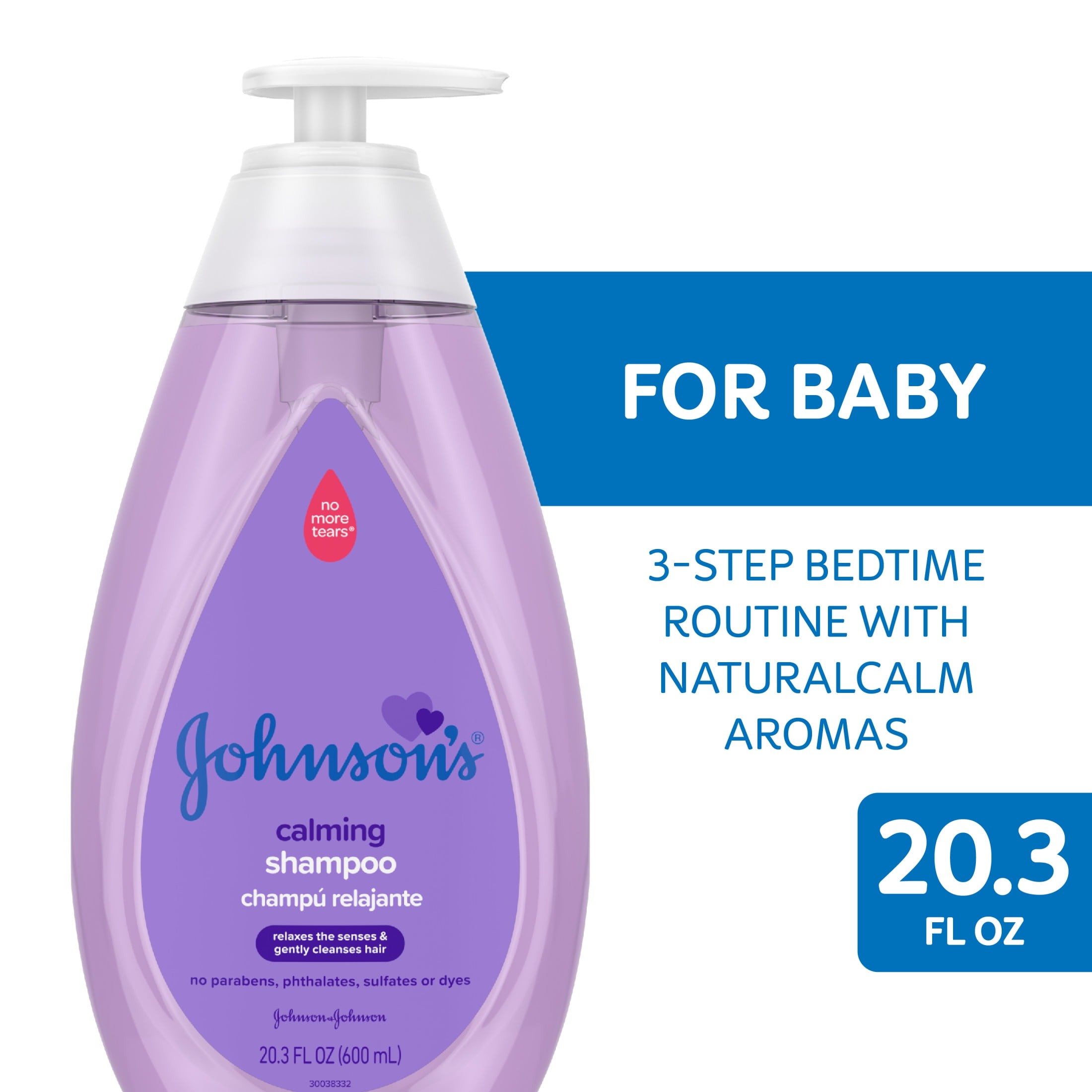 Johnson's Bedtime Baby Moisture Wash with Soothing Aromas, 27.1 fl. oz