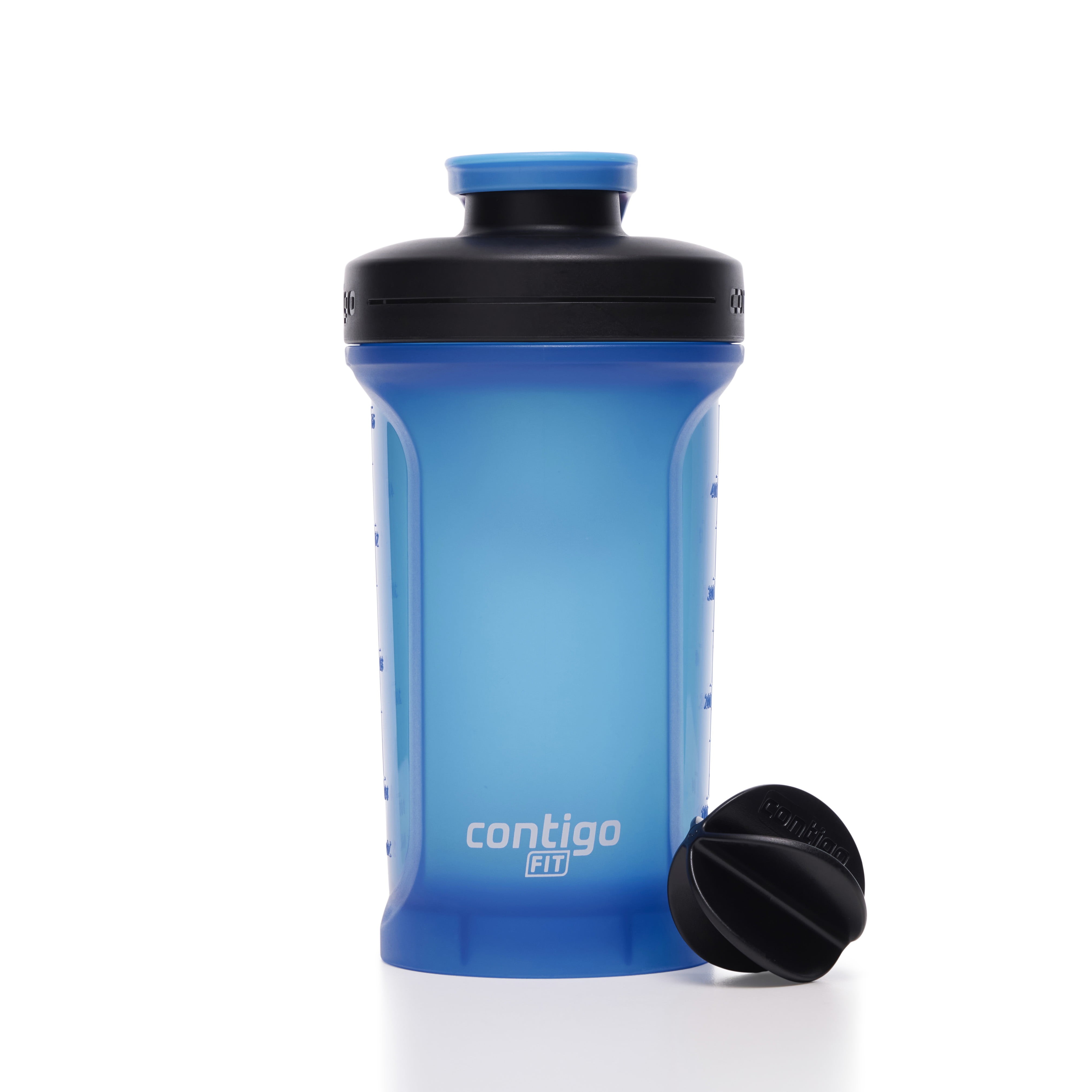 Contigo Fit Plastic Water Bottle with AUTOSPOUT Straw Lid, Blue Amp, 32 fl  oz.