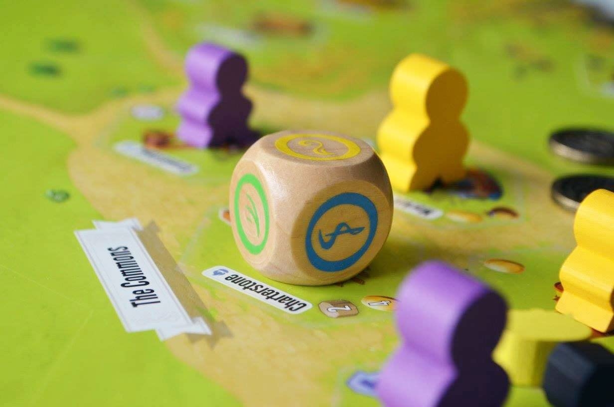 Charterstone Village Building Boardgame, Ages 14+, 16 Players, 60