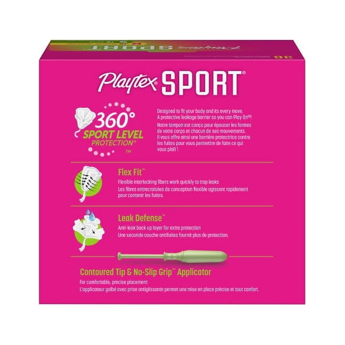 Playtex Sport Plastic Tampons, Unscented, Regular/Super, 36 Ct Best Deals and Price History at