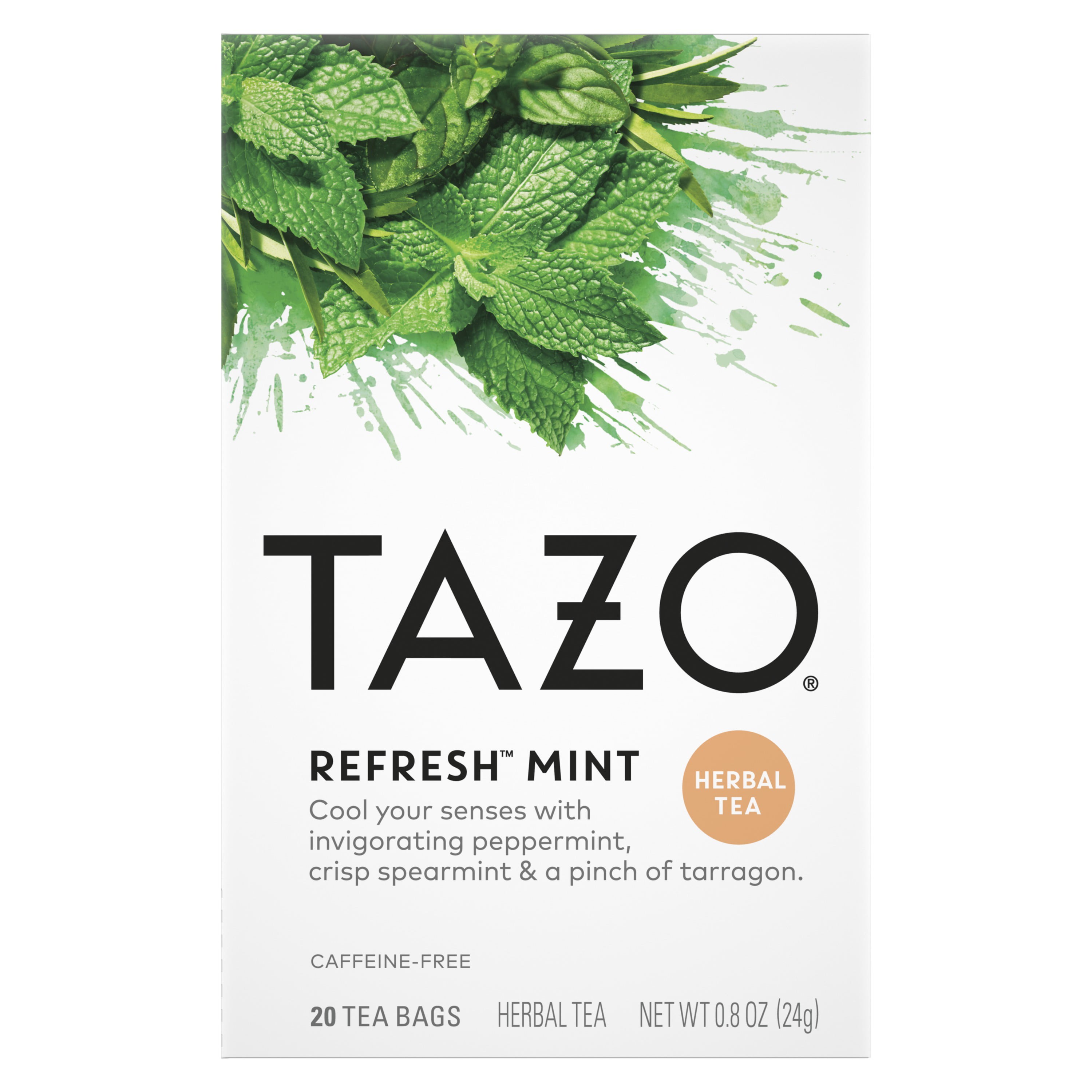 TAZO Herbal Tea, CaffeineFree, Tea Bags 20 Count Box Best Deals and