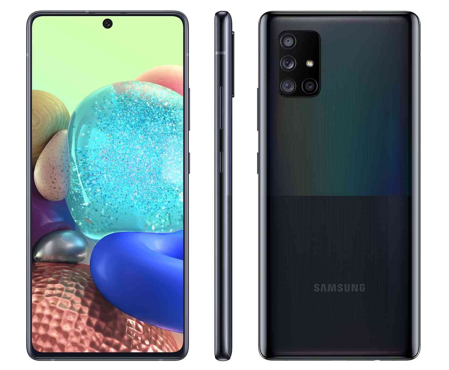 Mejores ofertas e historial de precios de SAMSUNG Galaxy A71 5G A716U 128GB  Black AT&T GSM Unlocked Smartphone (Used Grade A) en