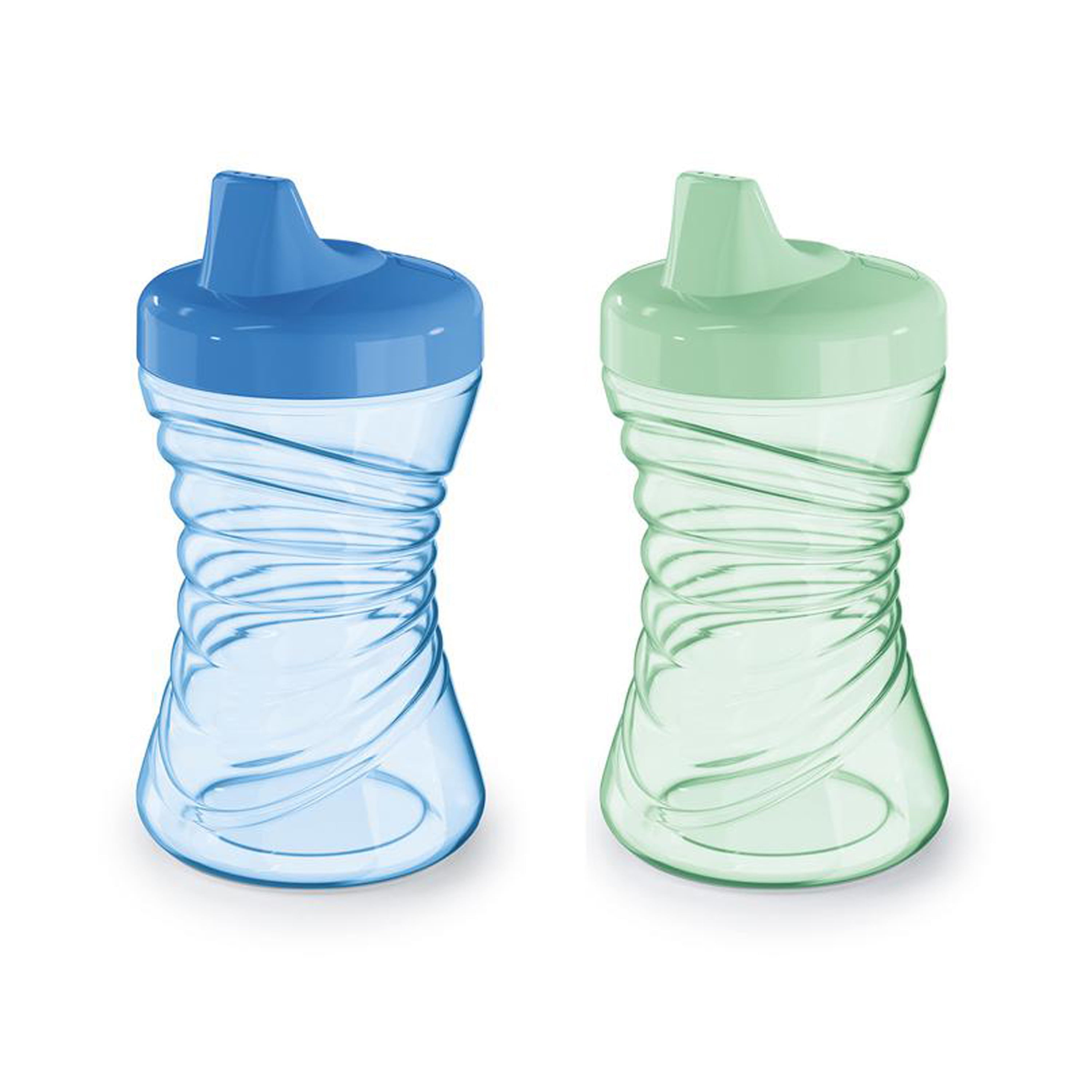 The First Years 9oz Soft Spout Portable Sippy Cups - New Deco - 2pk