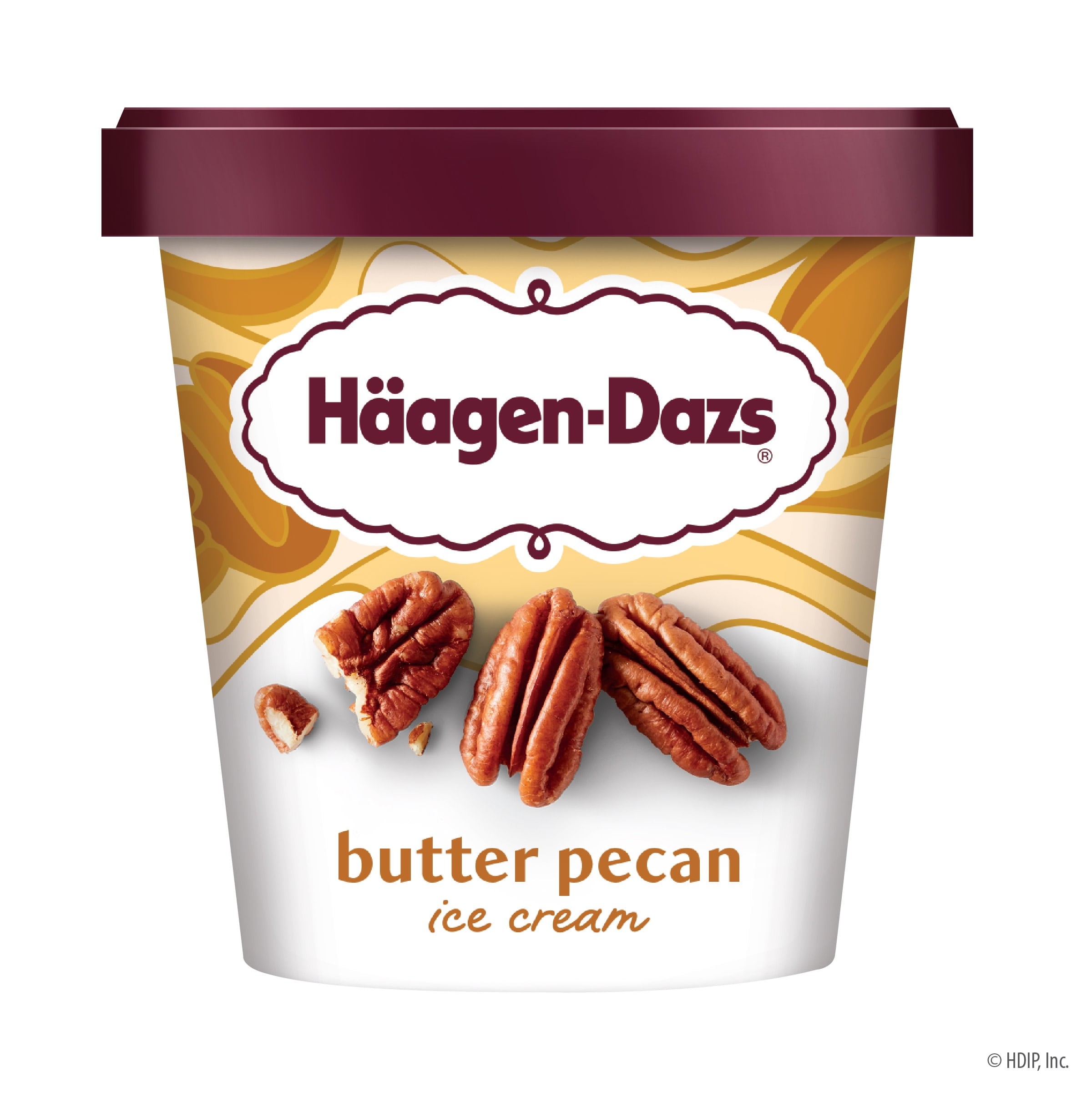 Haagen Dazs Butter Pecan Ice Cream, Gluten Free, Kosher, 1 Package
