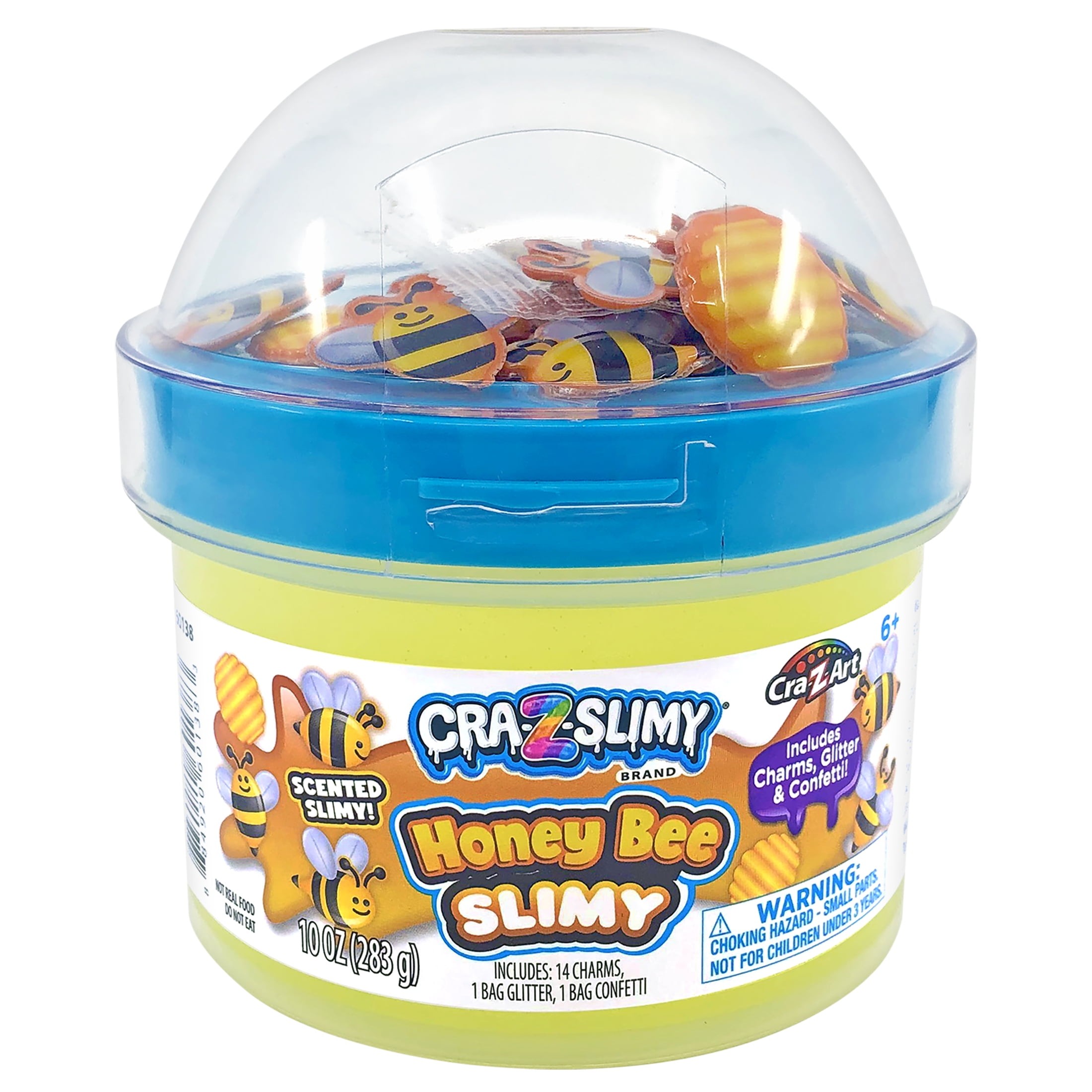 Cra-Z-Art Cra-Z-Slimy Bold & Bright 8 Pack Multicolor Slime, Child Ages 6  and up 