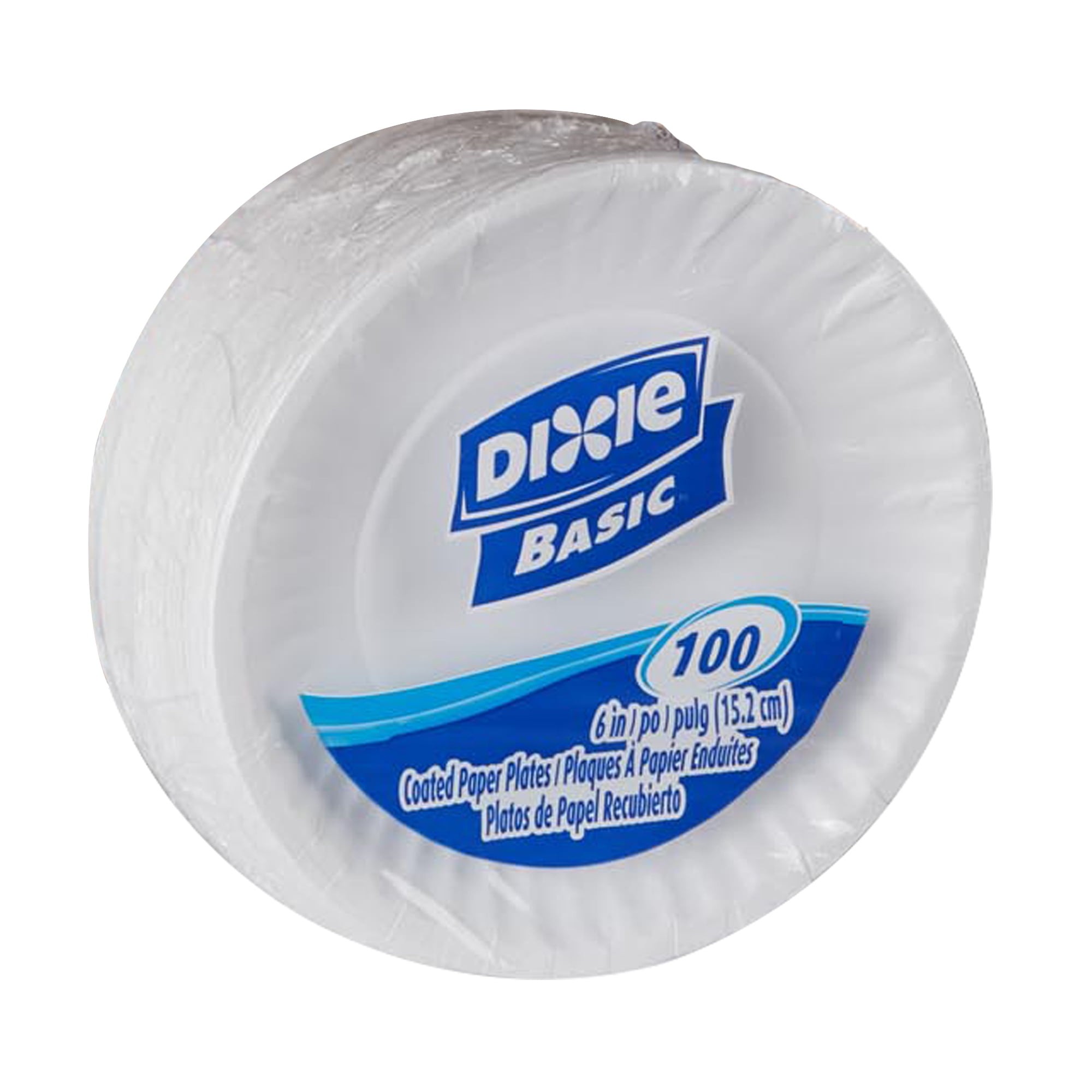 Dixie Paper Plates 10 inch, 125 Count, 1 per Case, Price/Case