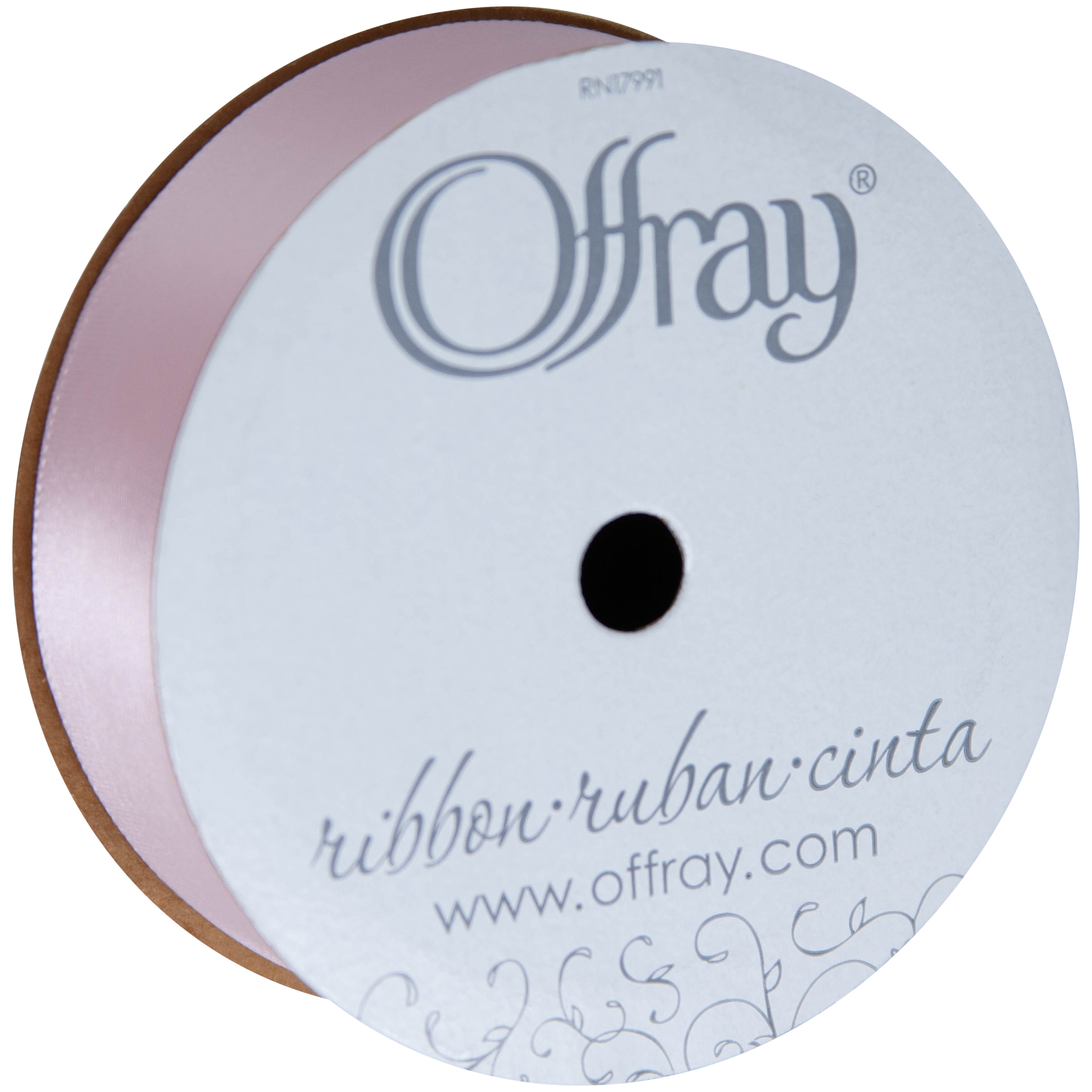 Mejores ofertas e historial de precios de Offray Ribbon, Carnation Pink 7/8  inch Single Face Satin Polyester Ribbon, 18 feet en