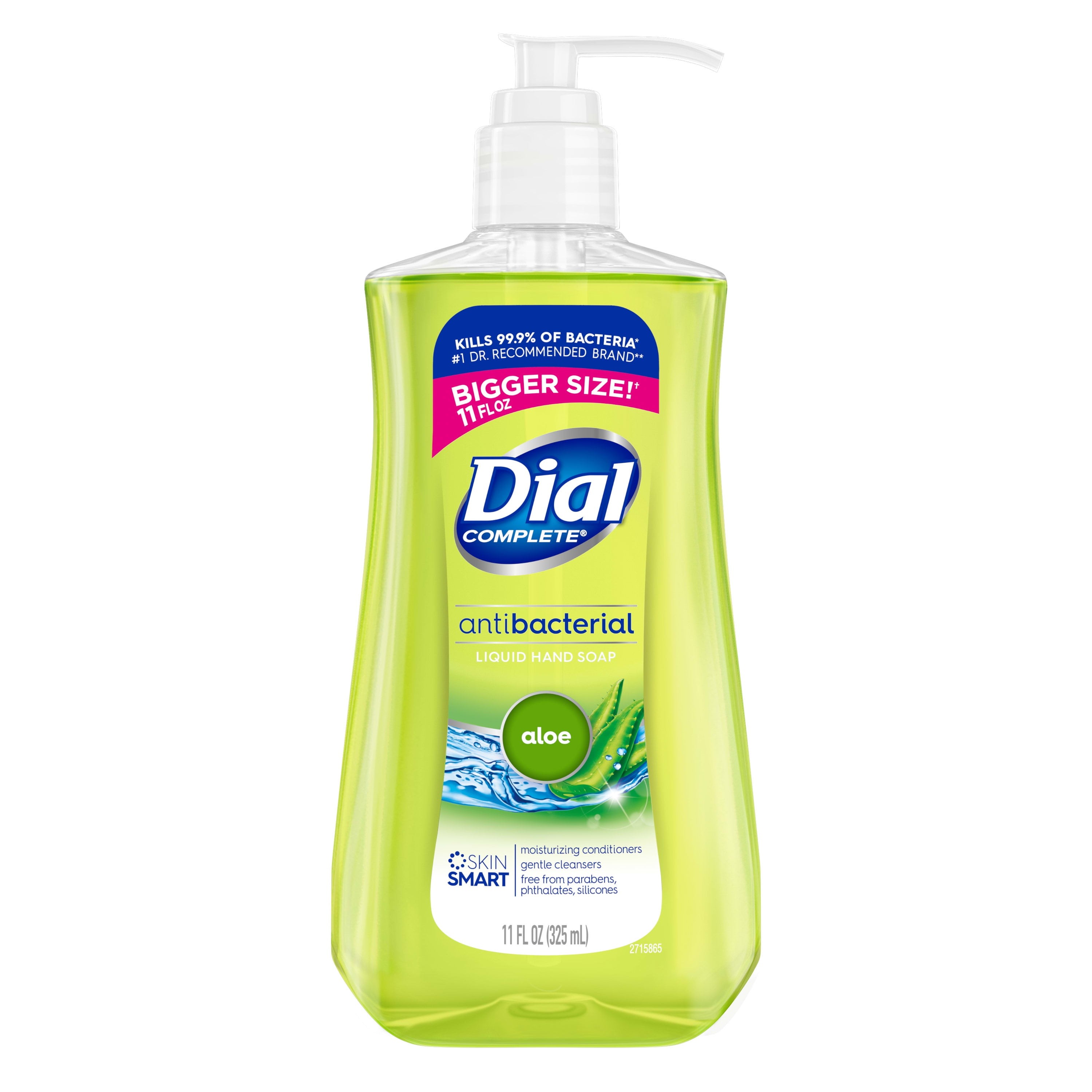 Dial Complete Antibacterial Liquid Hand Soap, Aloe Scent, 11 fl oz Best