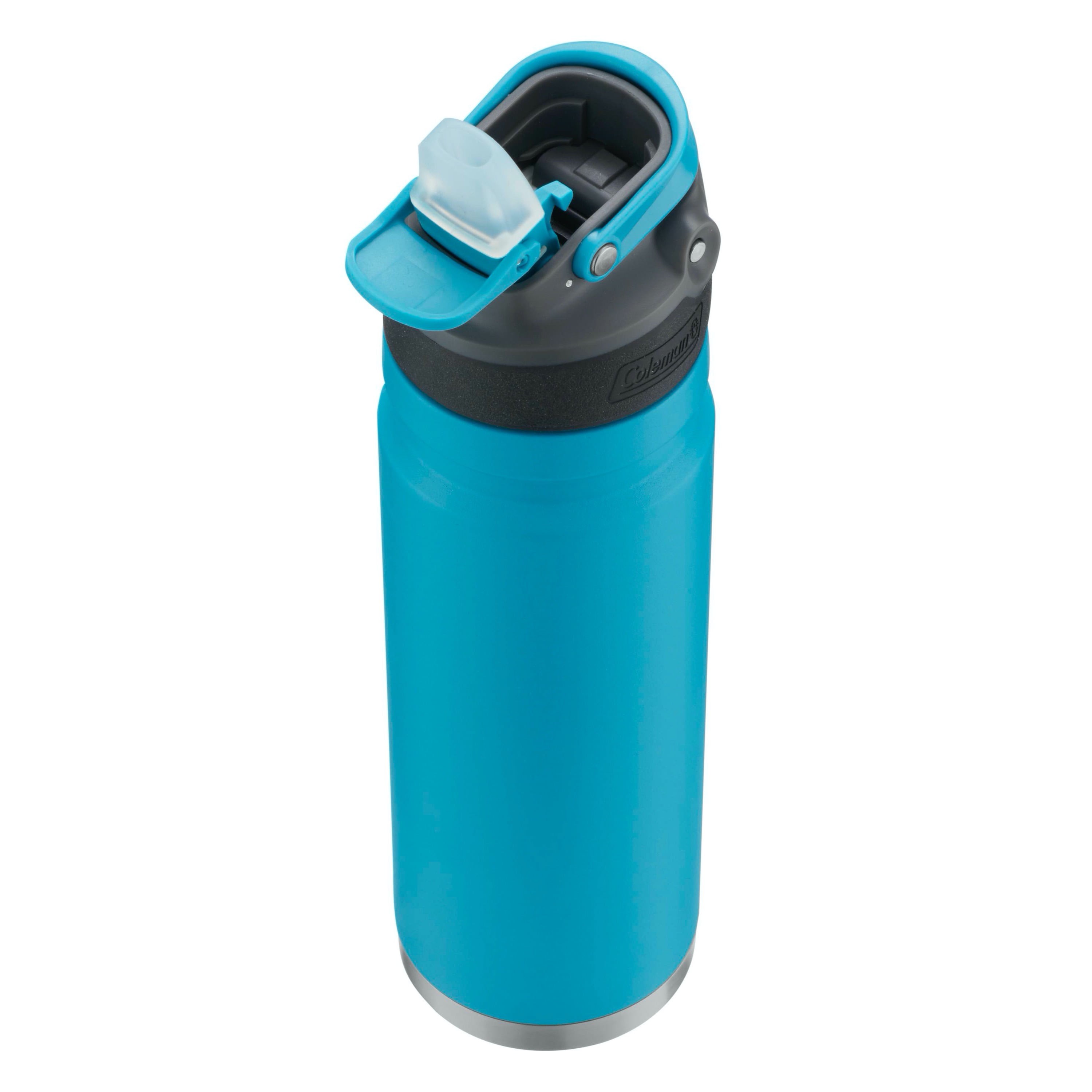 Coleman Switch Autospout 24 oz Stainless Steel Water Bottle | Caribbean Sea