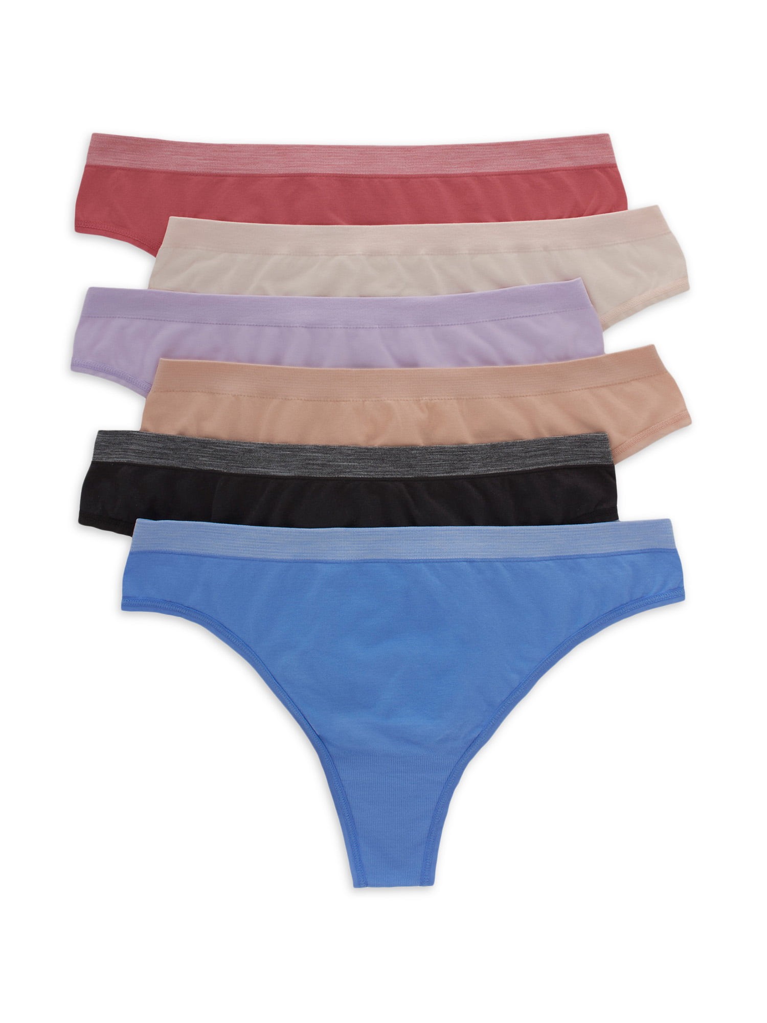 Hanes Ultimate Women's Breathable Cotton Bikini Underwear, 6-Pack