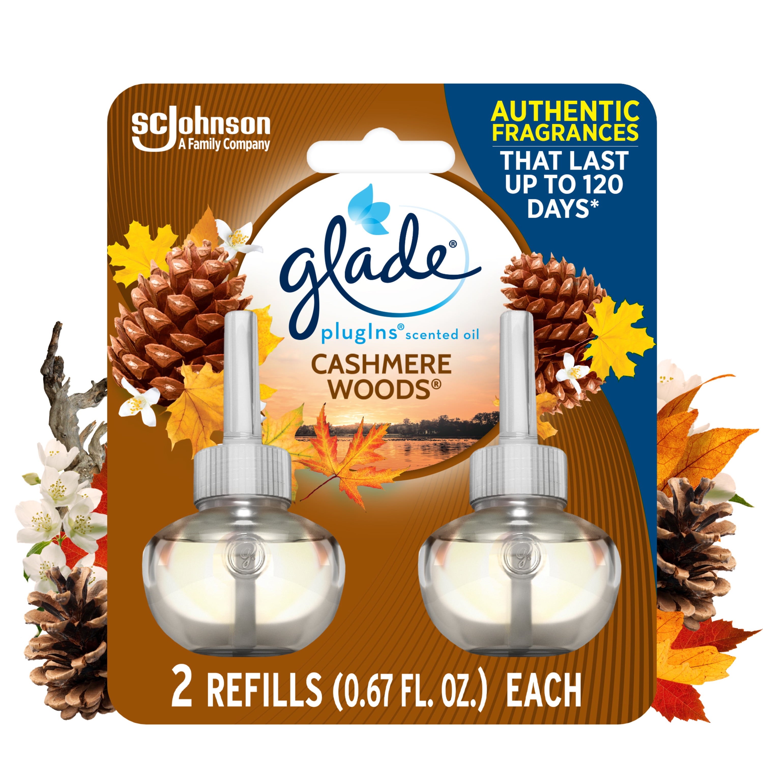 Glade PlugIns Scented Oil Air Freshener Refills, Aqua Waves (6.39