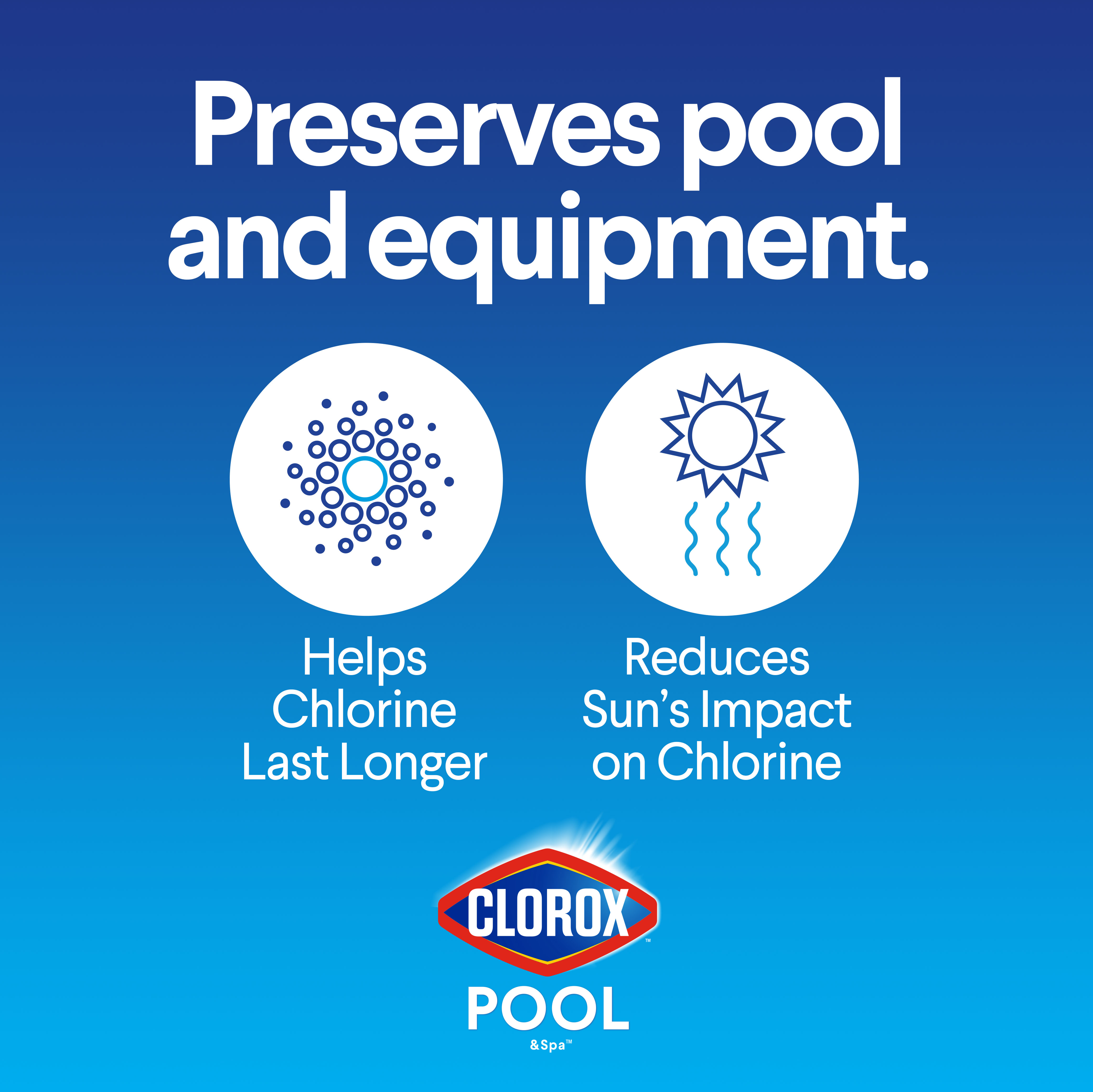 Clorox Pool&Spa Chlorine Stabilizer for Swimming Pools, 4 lb Bag Best