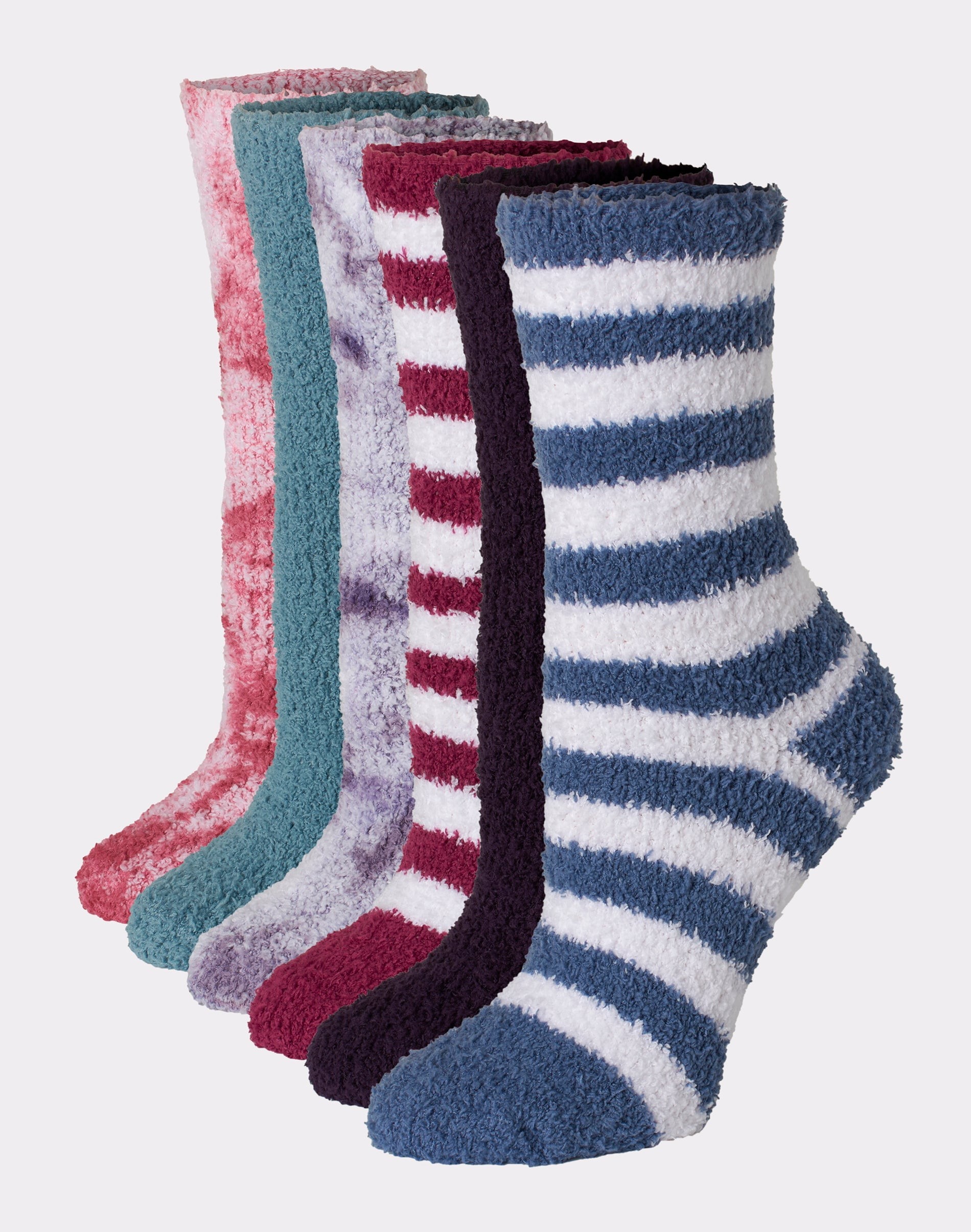 Hanes Women's Cozy Crew Socks, 6-Pairs