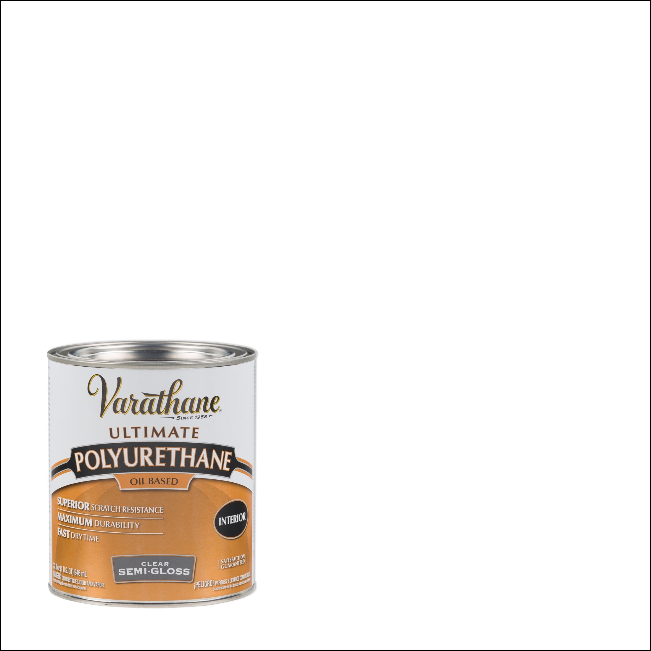 Clear, Varathane SemiGloss Ultimate Polyurethane OilBased6041H