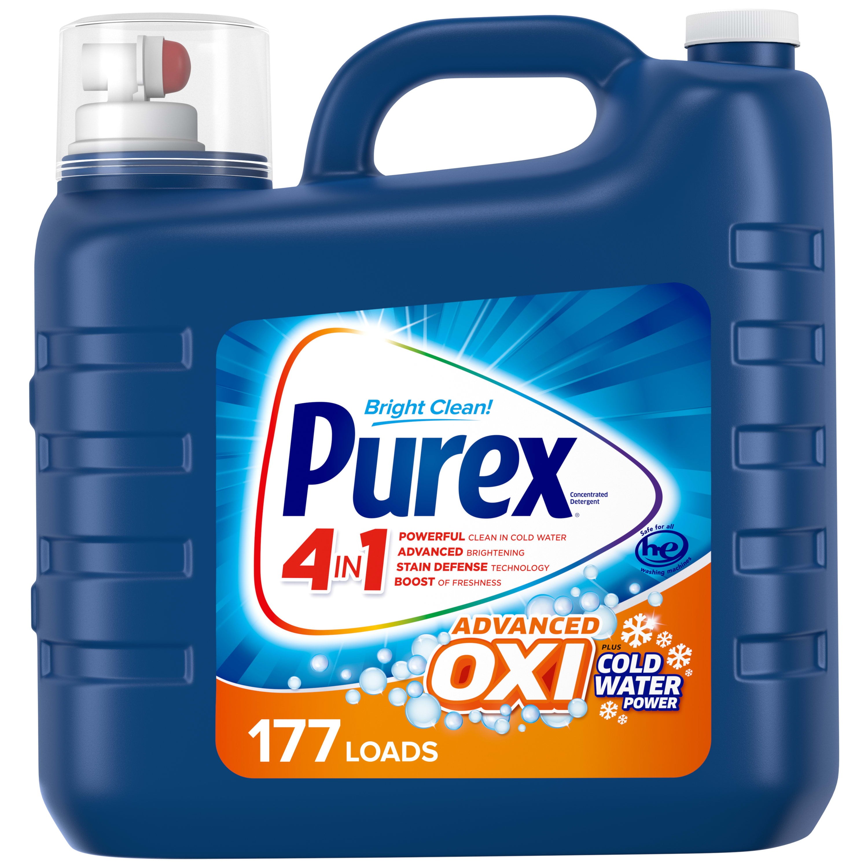 Purex 5 Gal. Mountain Breeze Scent Liquid Laundry Detergent, Pail