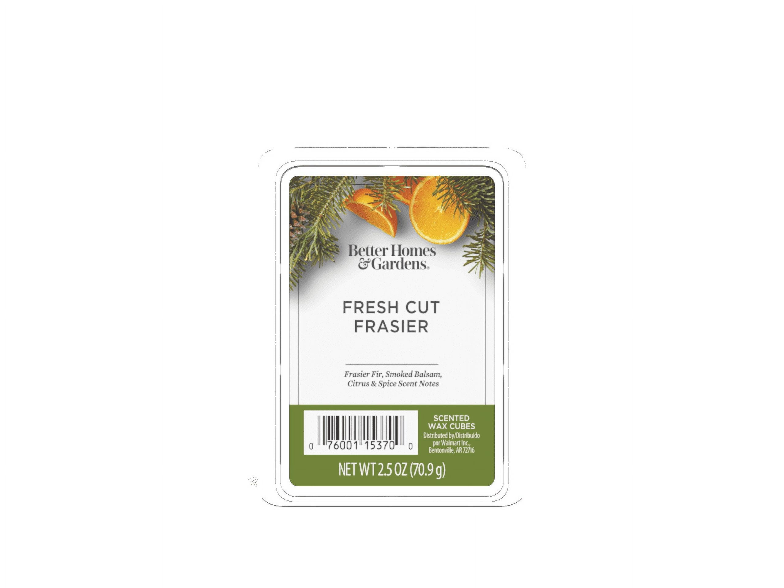 Fresh Cut Frasier Scented Wax Melts, Better Homes & Gardens, 2.5 oz  (1-Pack) 