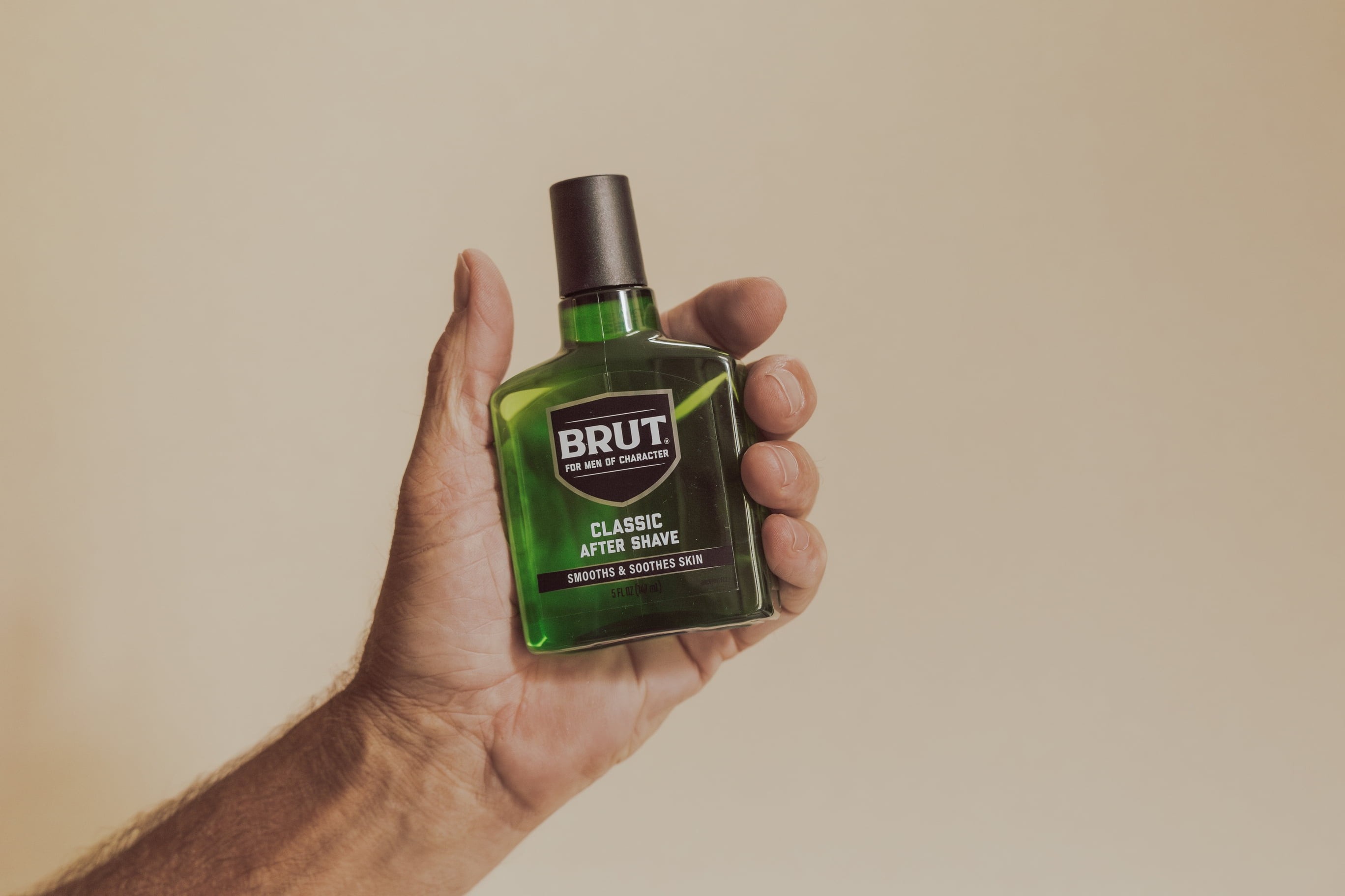 Brut Signature Scent After Shave with Aloe Vera, Classic Fragrance for