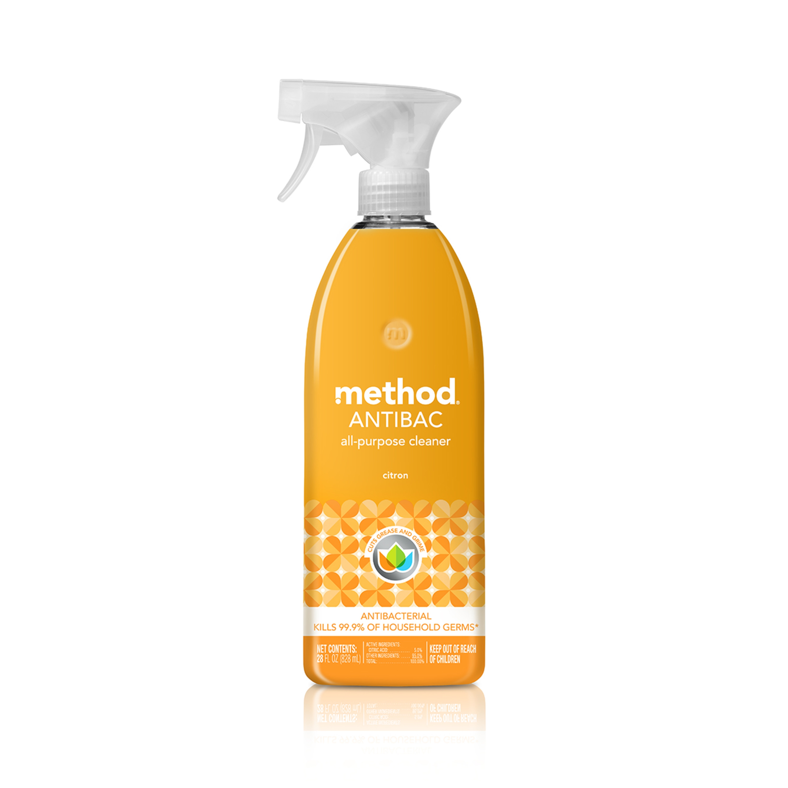 Method Antibacterial AllPurpose Cleaner, Citron, 28 Ounce Best Deals
