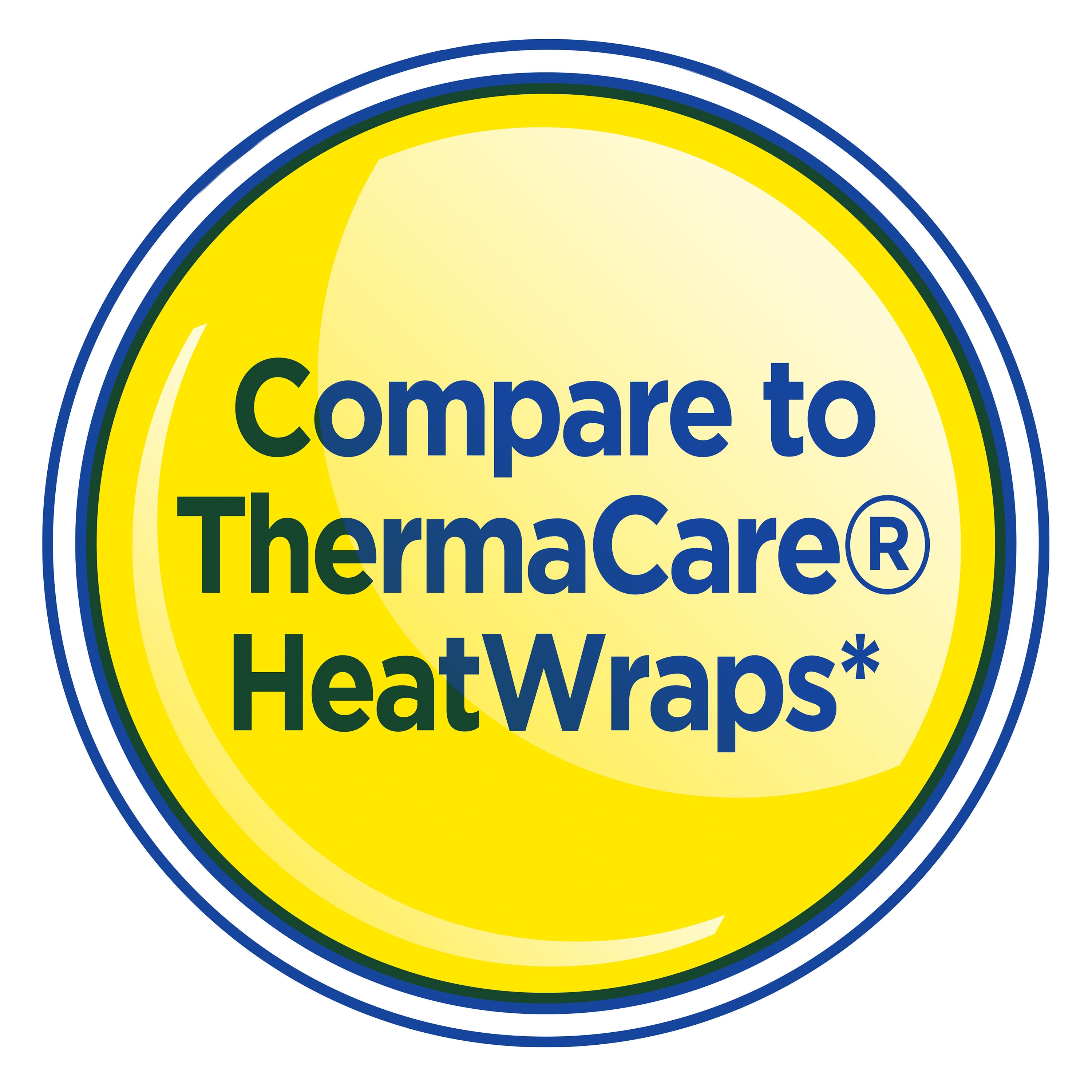 Equate Air Activated Heat Wrap, 3 Treatments, 1 Wrap with 6 Pads