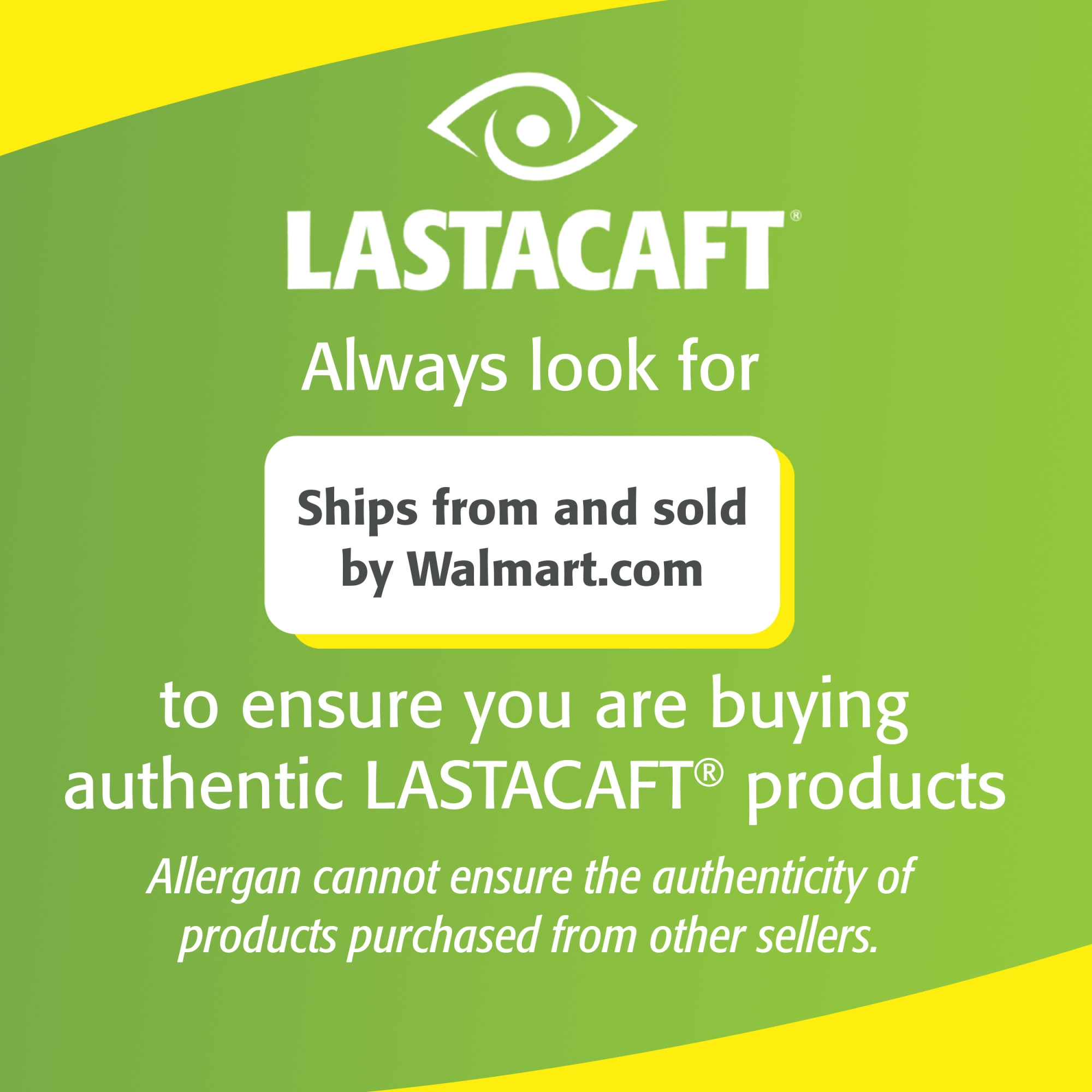 Lastacaft Once Daily Eye Allergy Itch Relief Drops, 2 Count, 2x5 mL