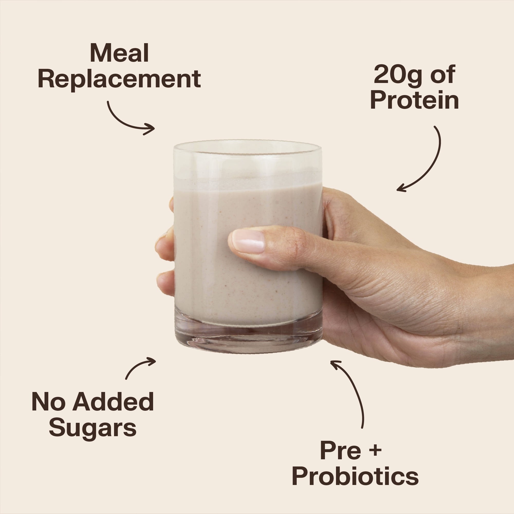 VitaHustle One Superfood Protein + Greens, AllinOne Nutrition Shake