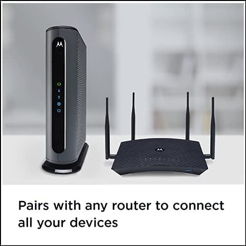 Motorola MB8611 DOCSIS 3.1 MultiGig Cable Modem Pairs with Any WiFi