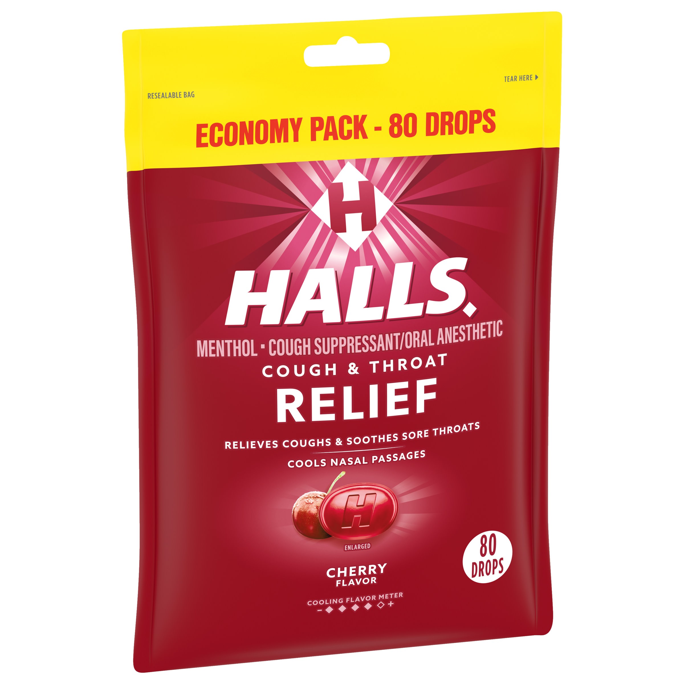 Mejores ofertas e historial de precios de HALLS Relief Cherry Cough