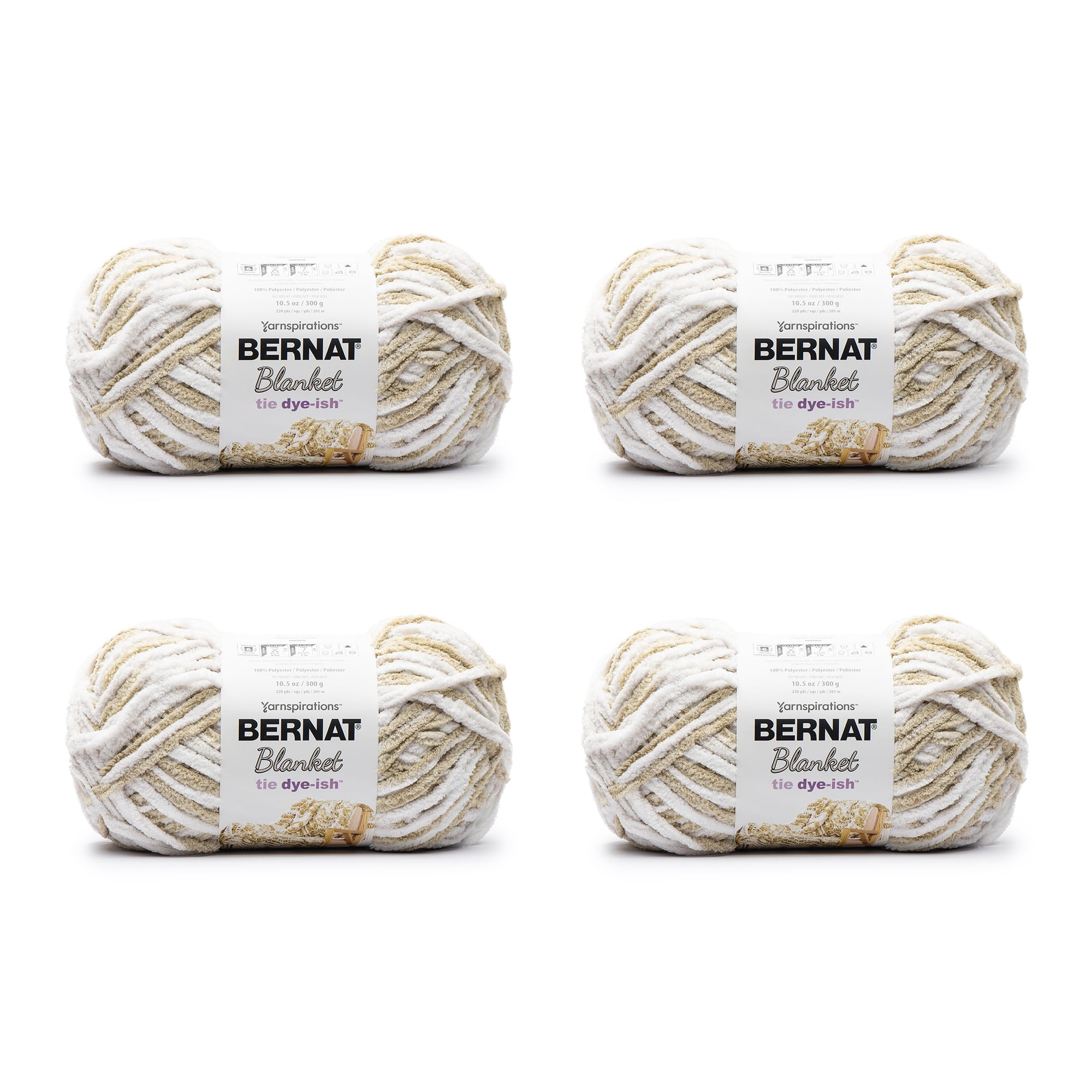 Bernat® Blanket™ #6 Super Bulky Polyester Yarn, Inkwell 10.5oz