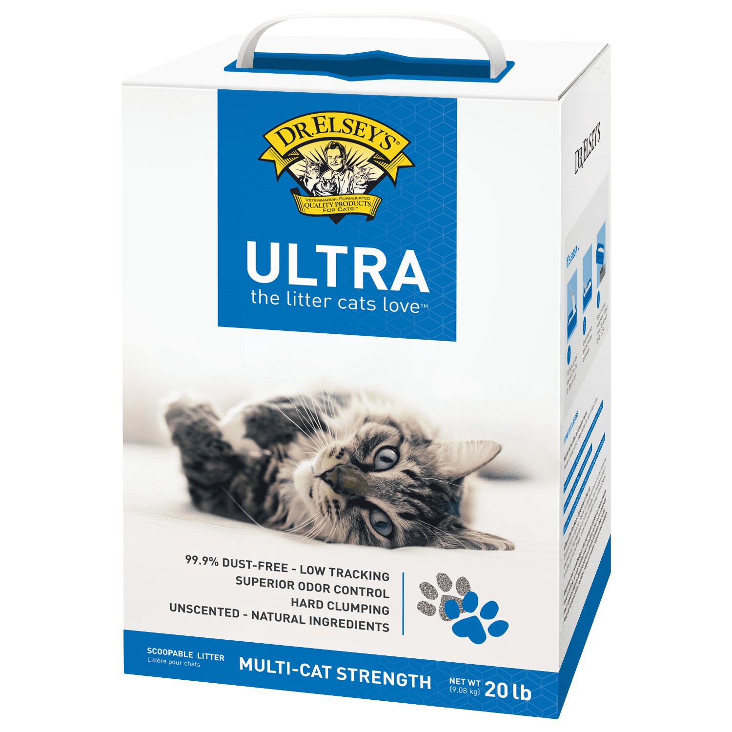 Dr. Elsey's Precious Cat Ultra Unscented Clumping Clay Cat Litter, 20 lb. Box Best Deals and