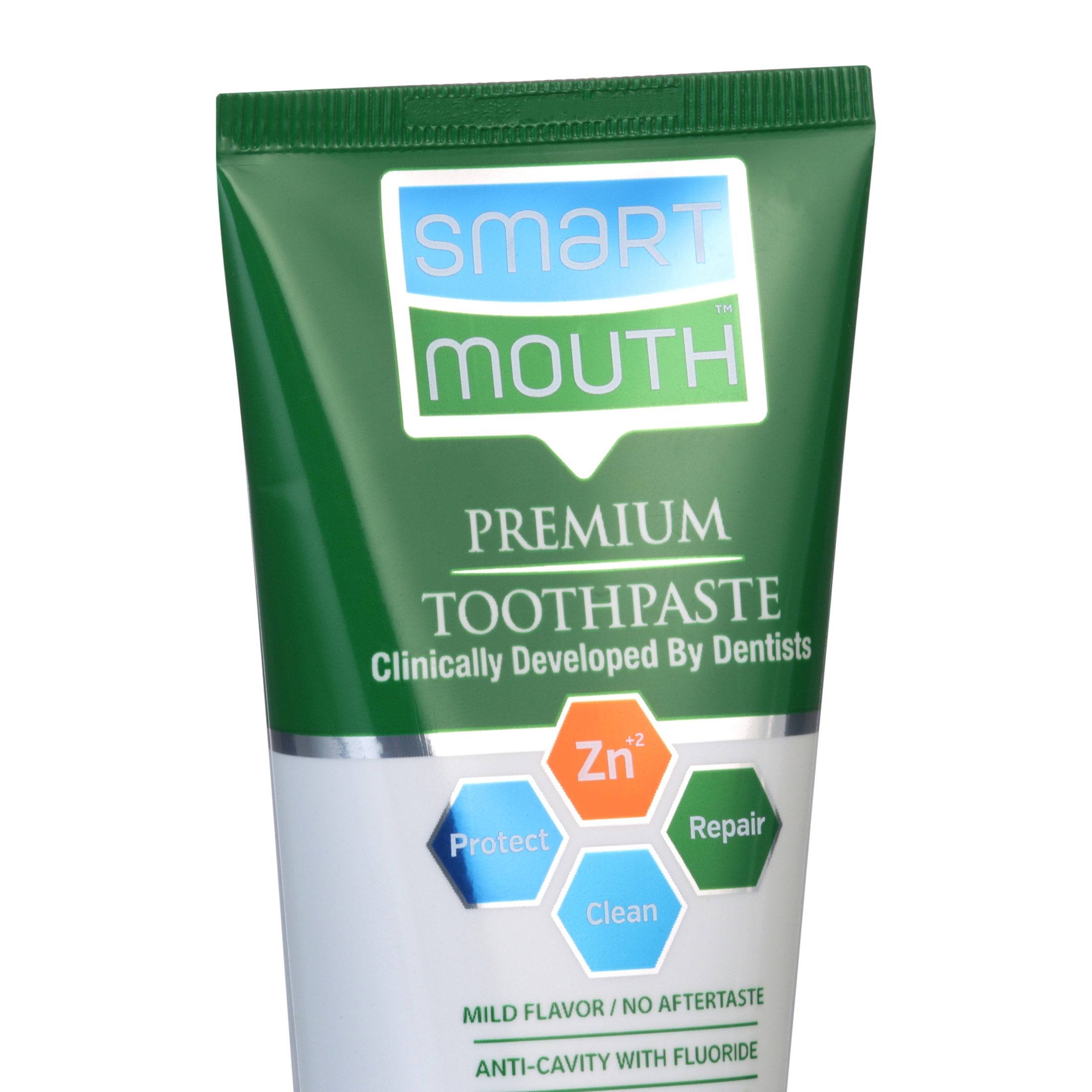 SmartMouth Premium Zinc Ion Toothpaste Protect, Clean & Repair, Mild
