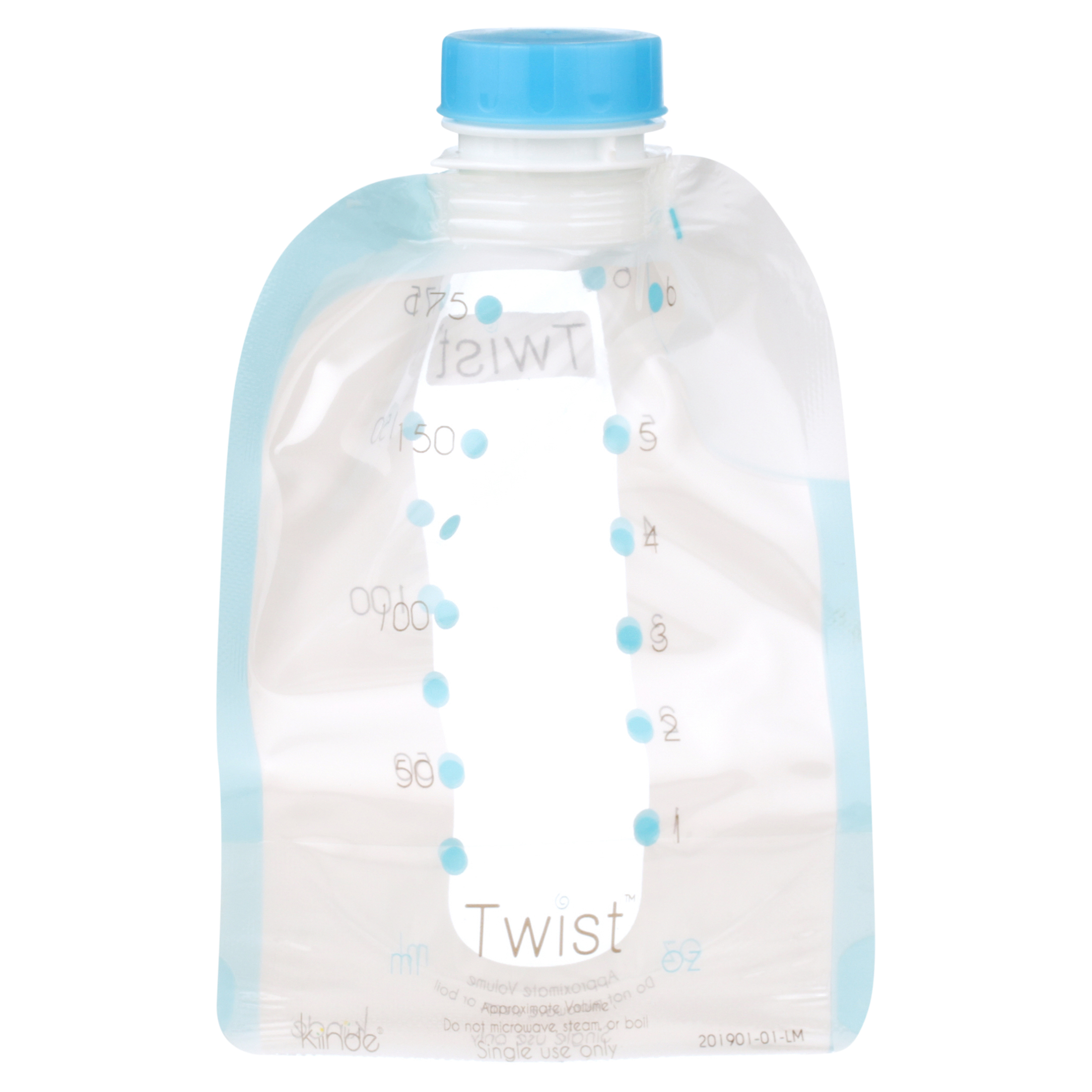Kiinde Twist Pouch DirectPump DirectFeed Twist Cap Breast Milk