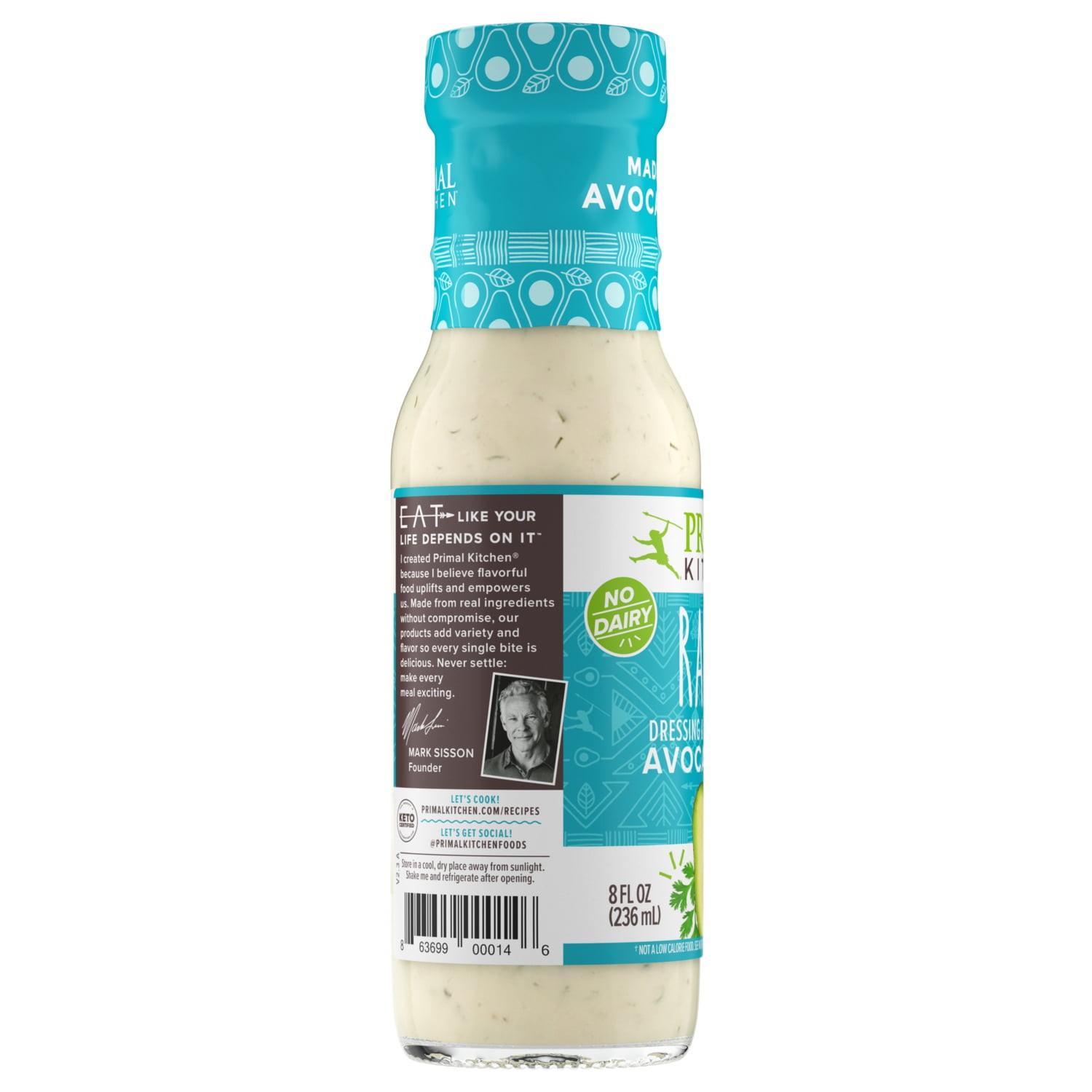 Primal Kitchen Ranch Dressing & Marinade 8 fl oz Best Deals and Price History at