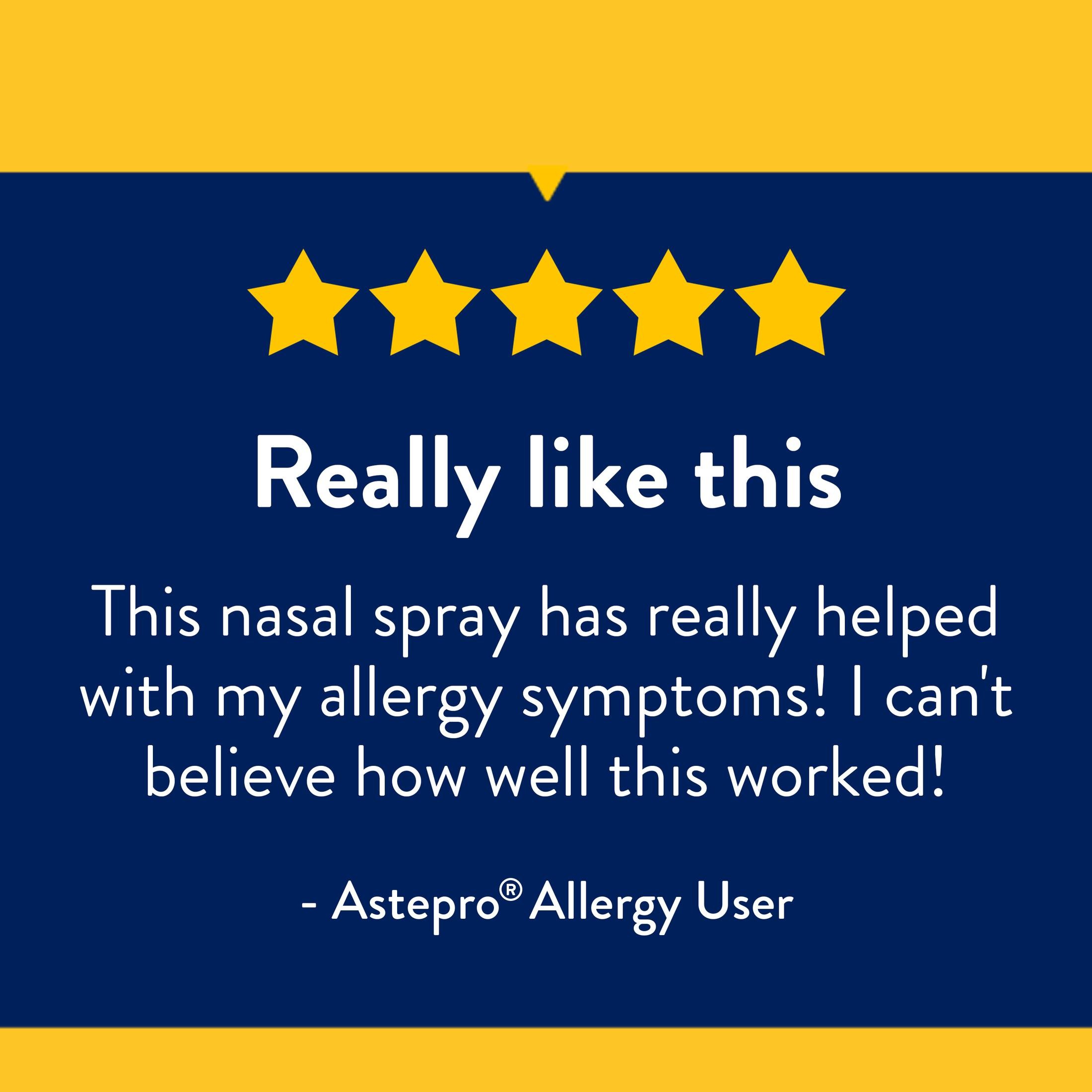 Astepro Allergy Medicine, Steroid Free Antihistamine Nasal Spray, 120 Metered Sprays Best Deals