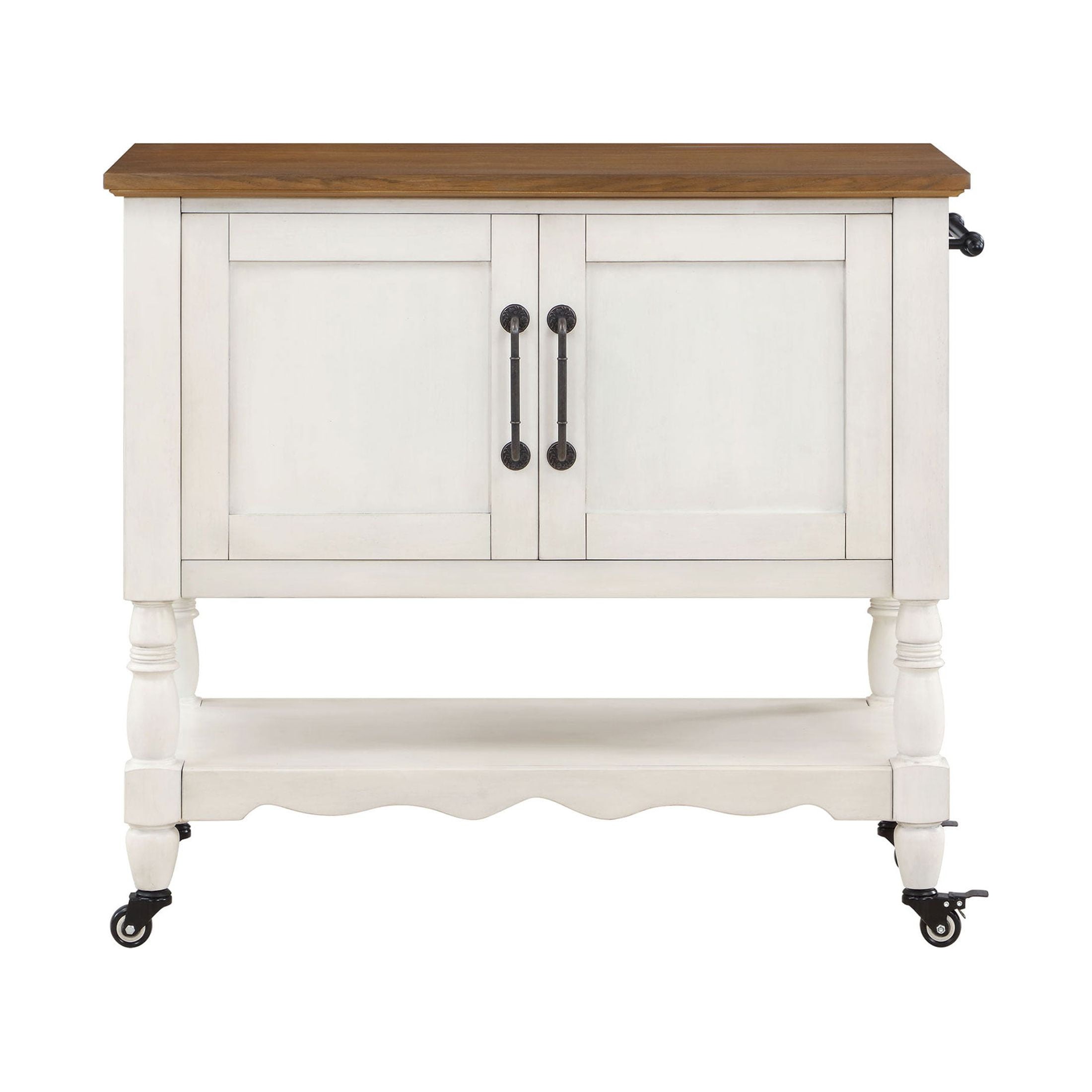 The Pioneer Woman Two-Tone Kitchen Cart - Thumbnail 2
