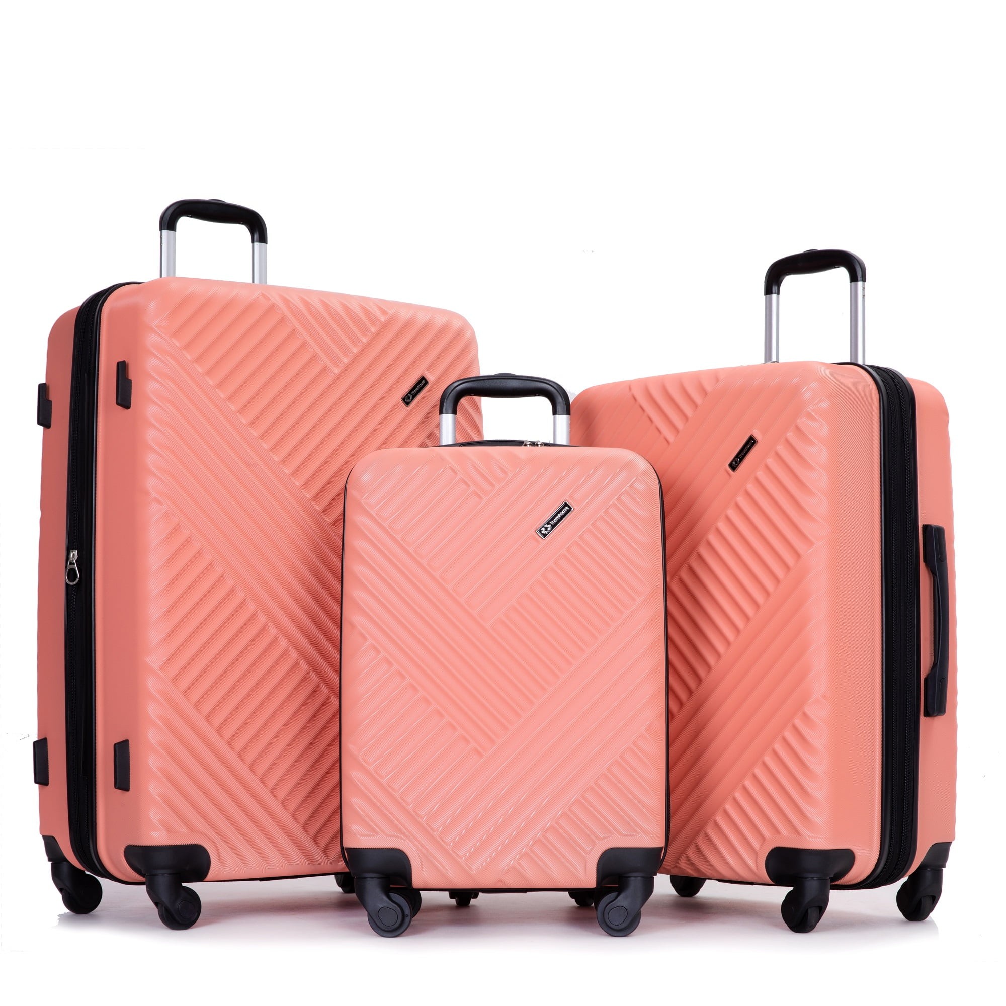 Merax travelhouse 3 sales piece hardside luggage set