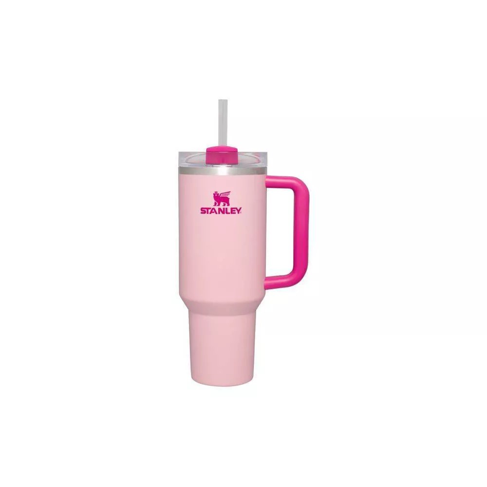 Stanley The Quencher H2.0 FlowState Tumbler Limited Edition Color | 40OZ -  Pink Dusk