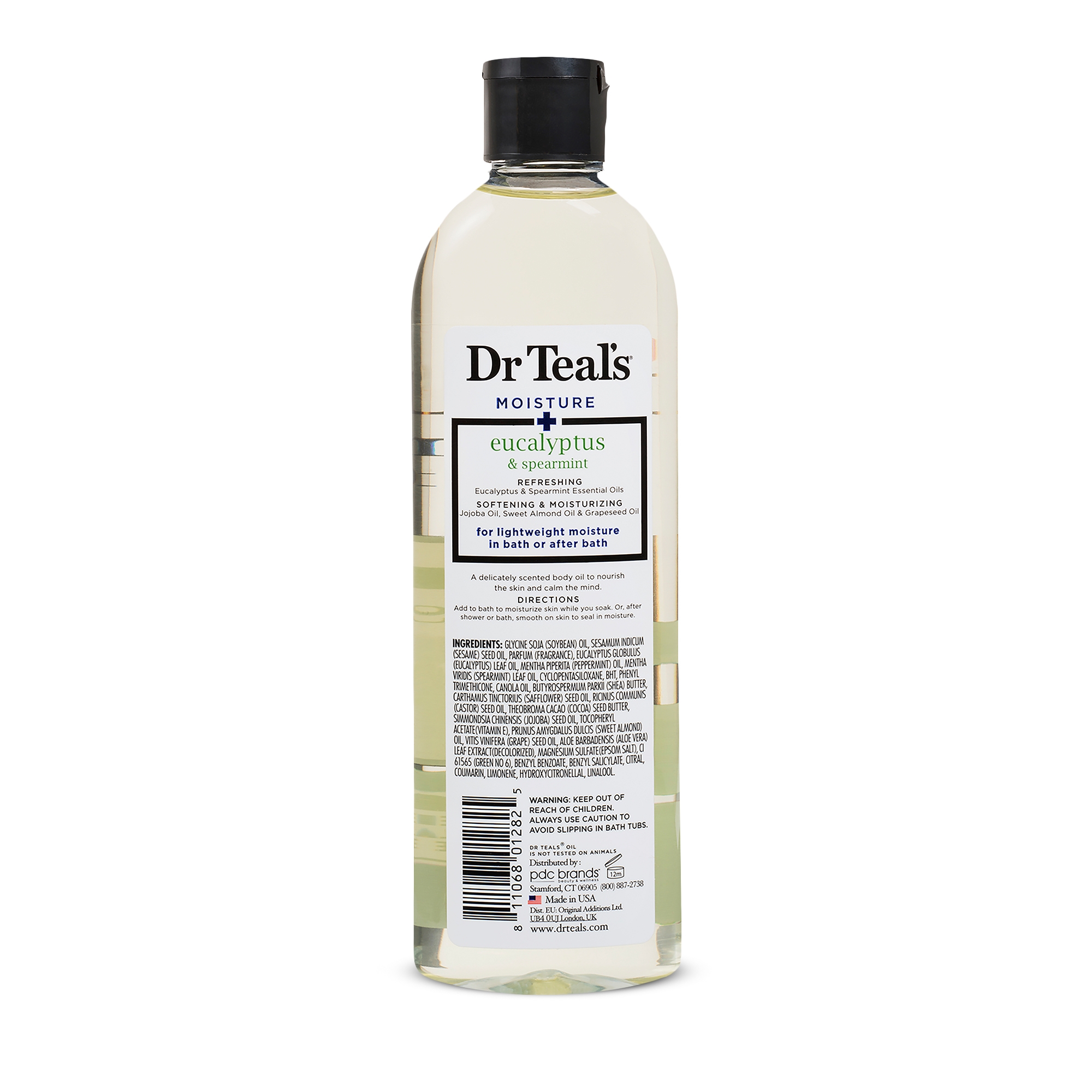 Dr Teals Bath And Body Oil Moisture Rejuvenating Eucalyptus And Spearmint Essential Oils 88 Fl 9498