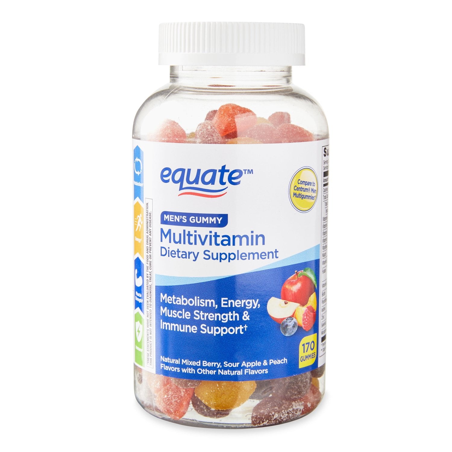 Equate Women's Multivitamin Gummies for General Health, Mixed Berry, 150  Count 