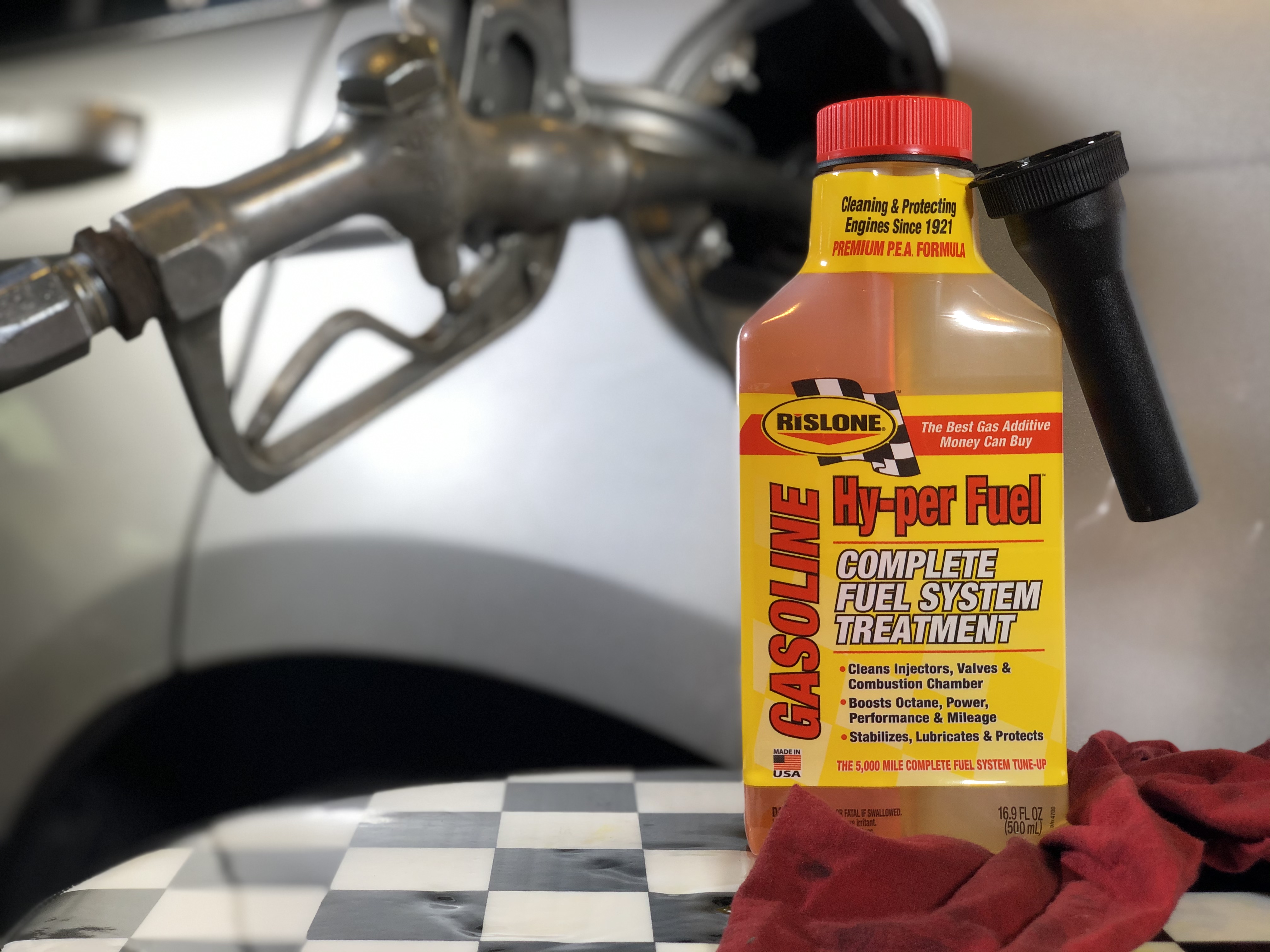 Rislone Hyper Fuel Complete Fuel System Cleaner Gas Additive 16.9 oz