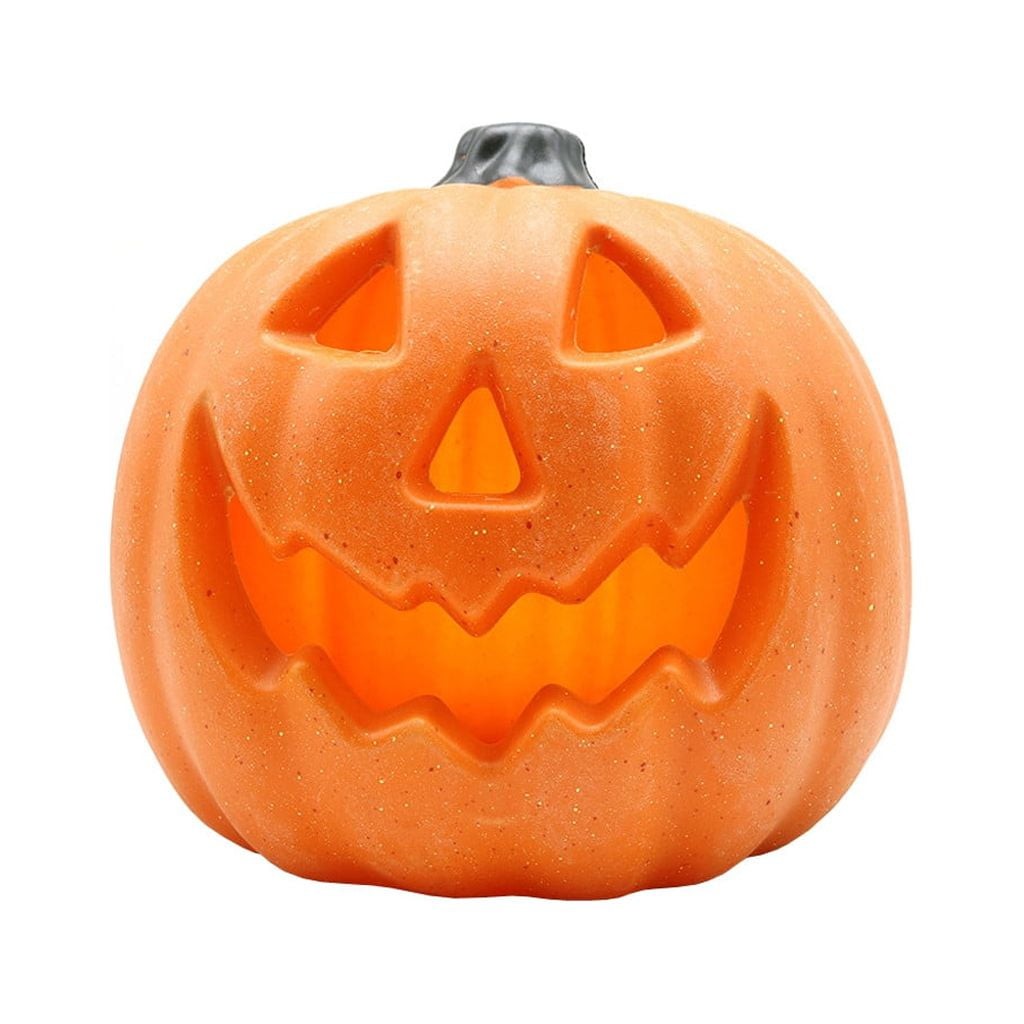 Light Up LED Pumpkin Lantern Halloween Prop