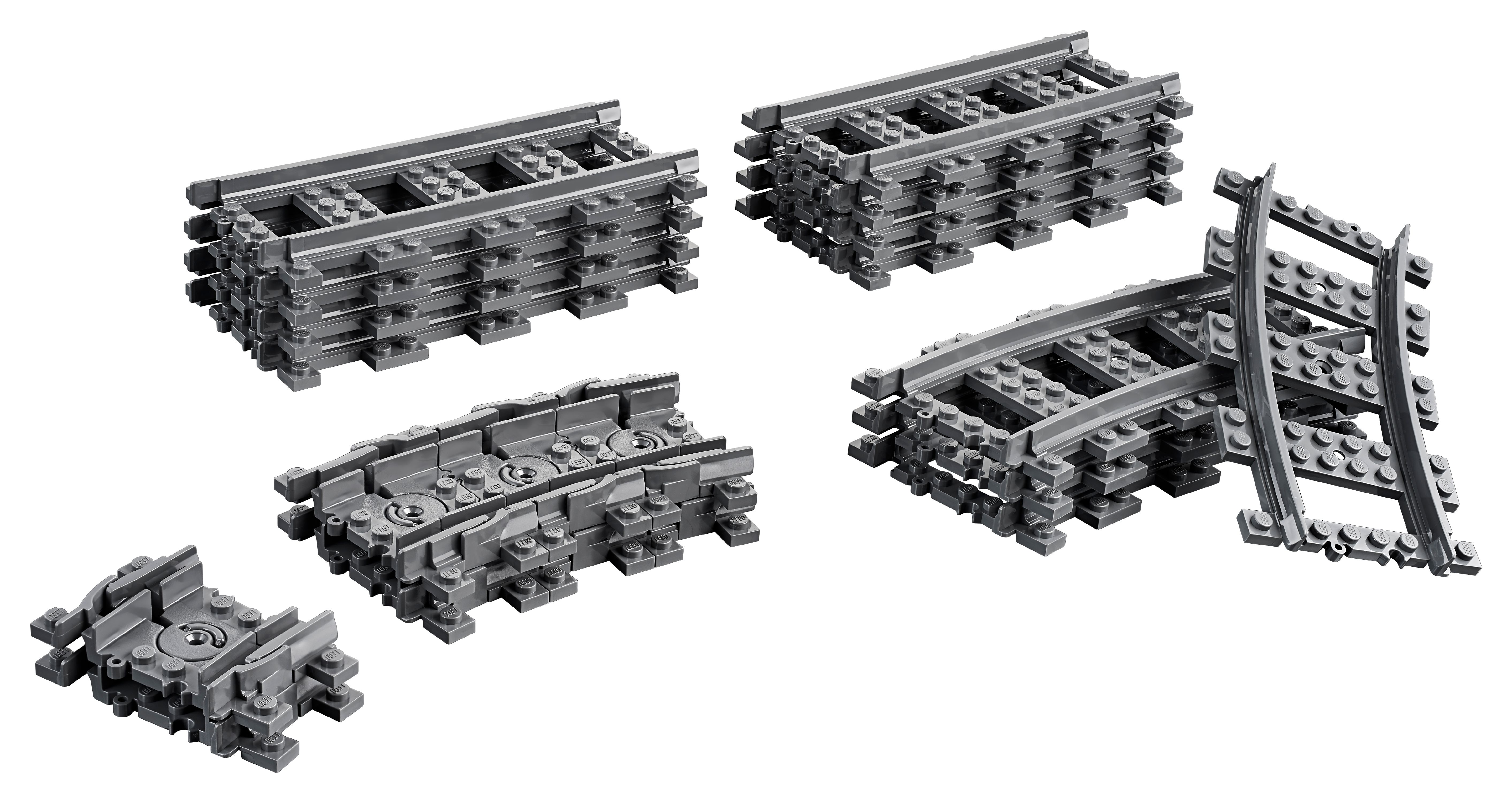 Lego Train Accessory LEGO City Tracks 60205 - 20 Pieces Extension Accessory Set, Train Track ...