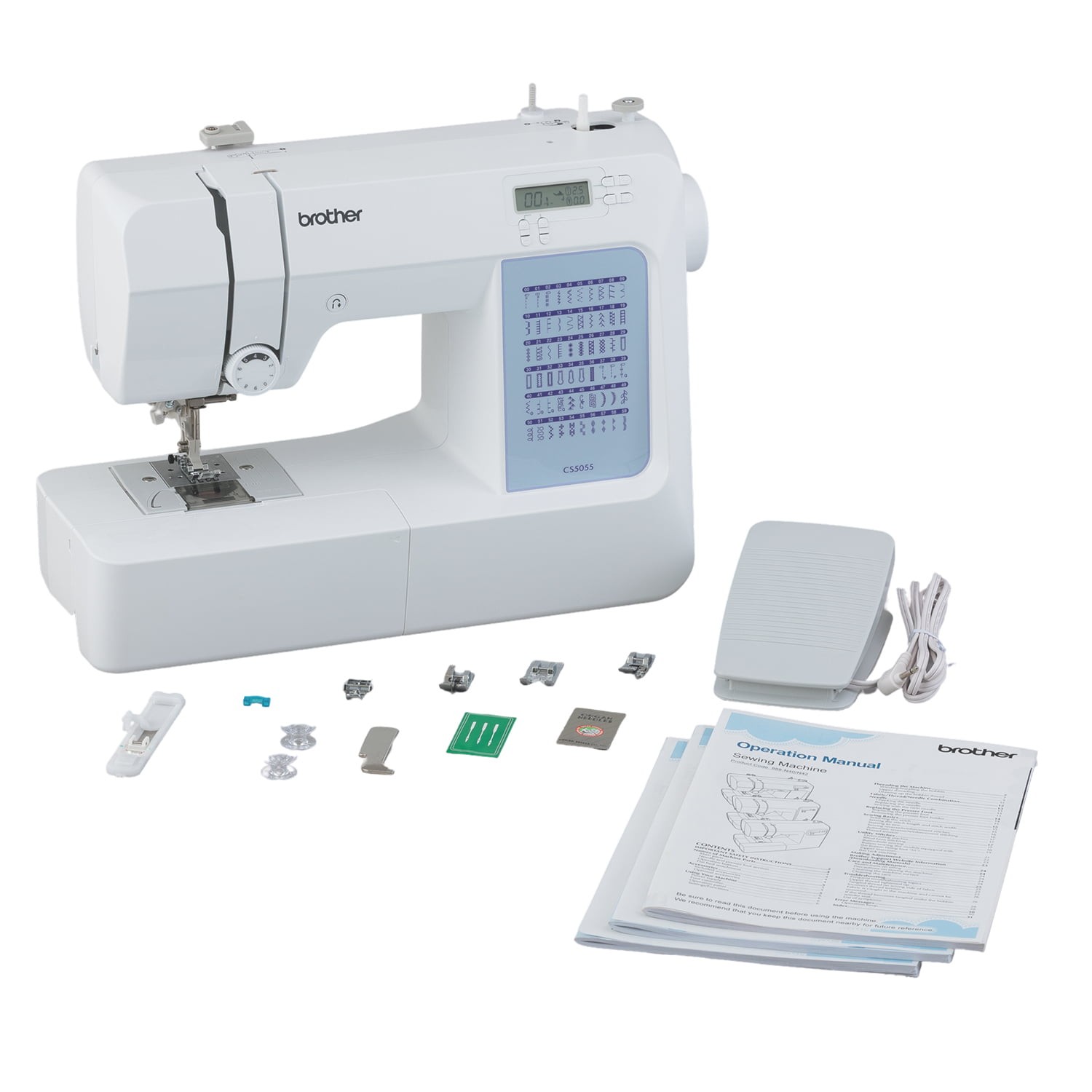 Brother CS5055 Computerized Sewing Machine with 60 Builtin Stitches