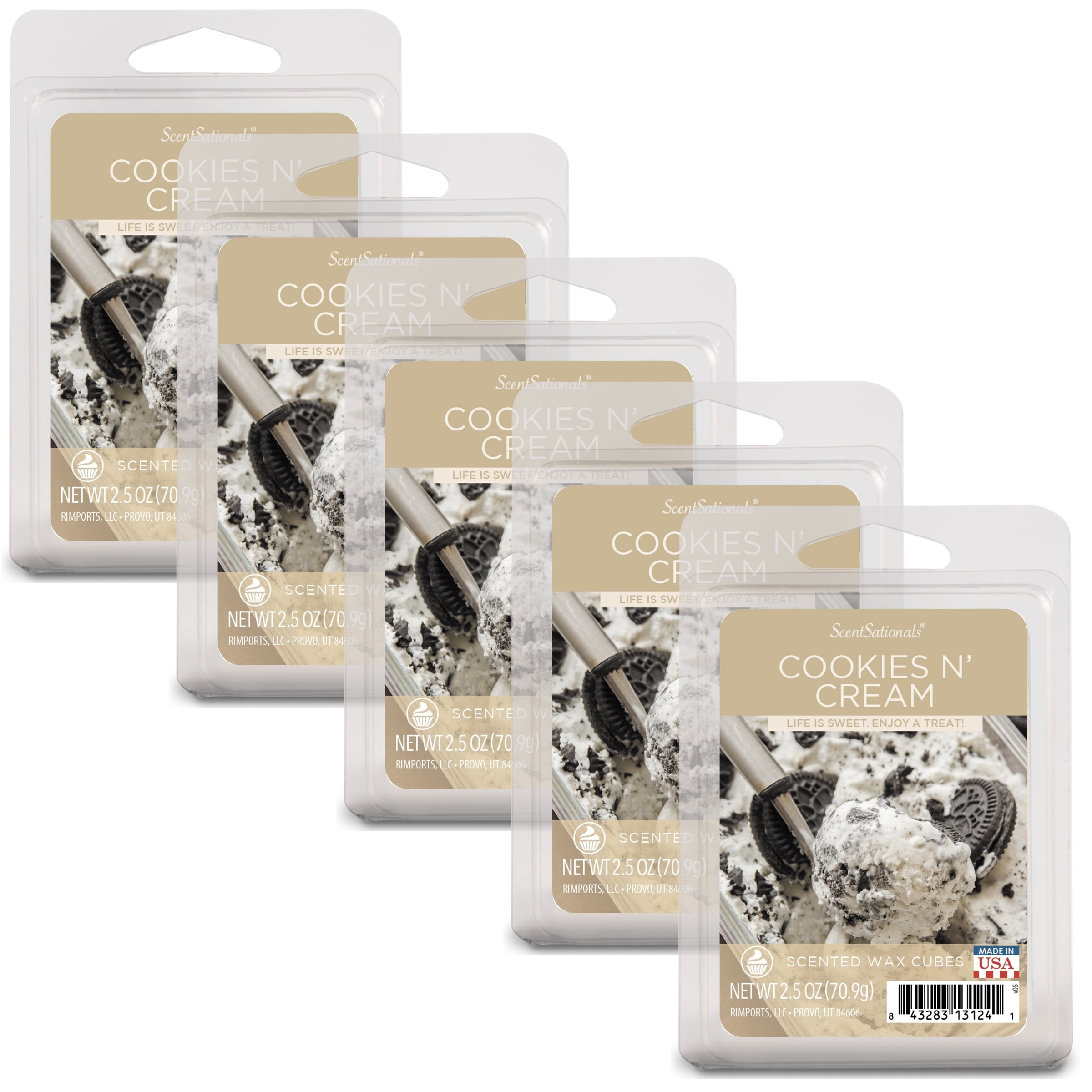 Aroma Wax Melts, 5-pack