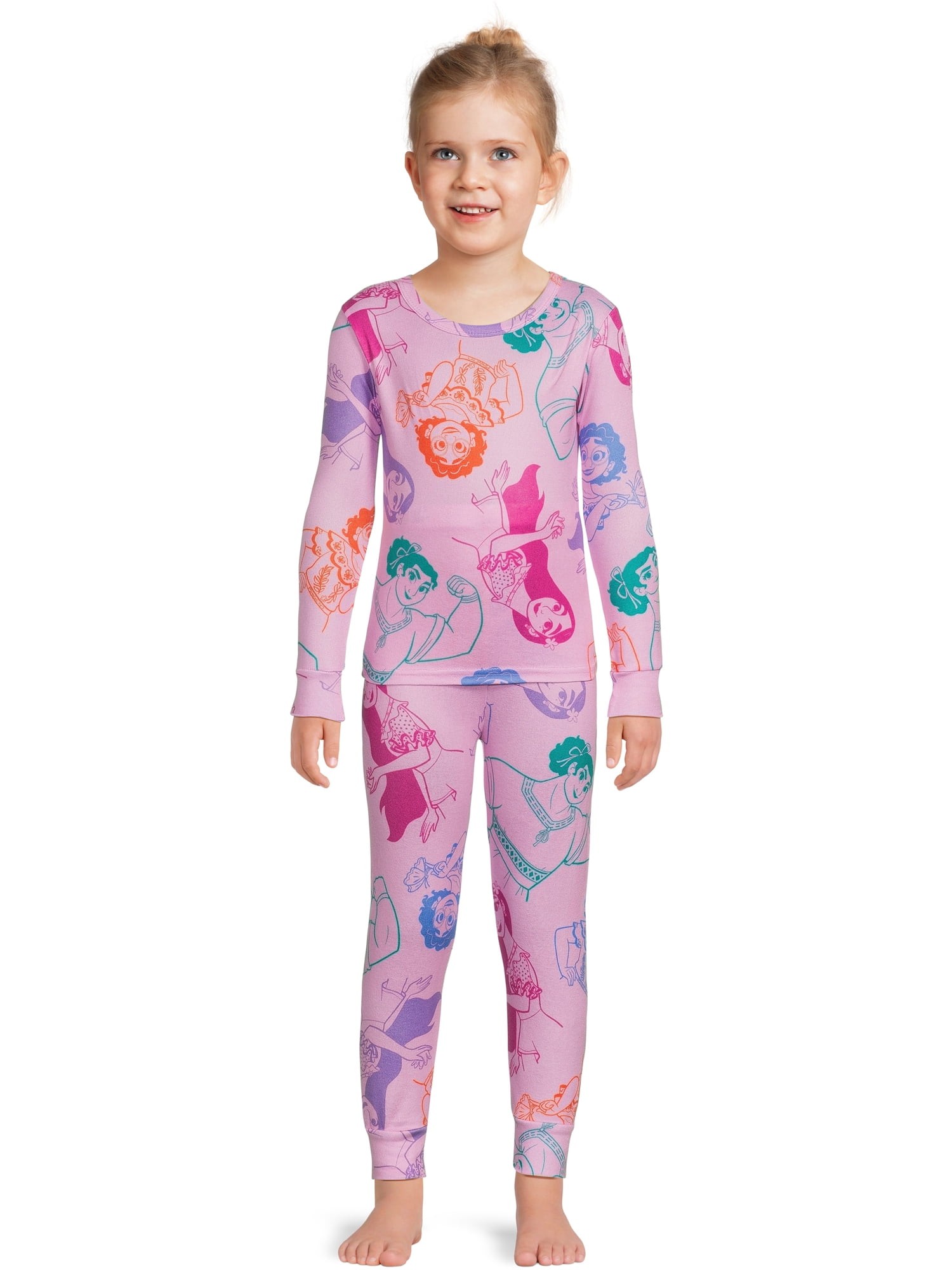 Nickelodeon Jojo Siwa Girls' Jojo and BowBow Shine 2 Piece Pajama