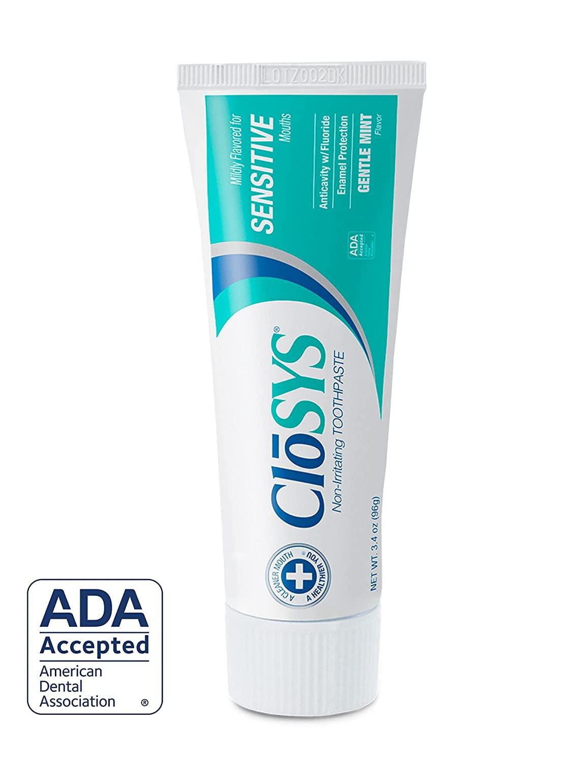 CloSYS Fluoride Toothpaste, Gentle Mint TSA Compliant, 3.4 oz Best