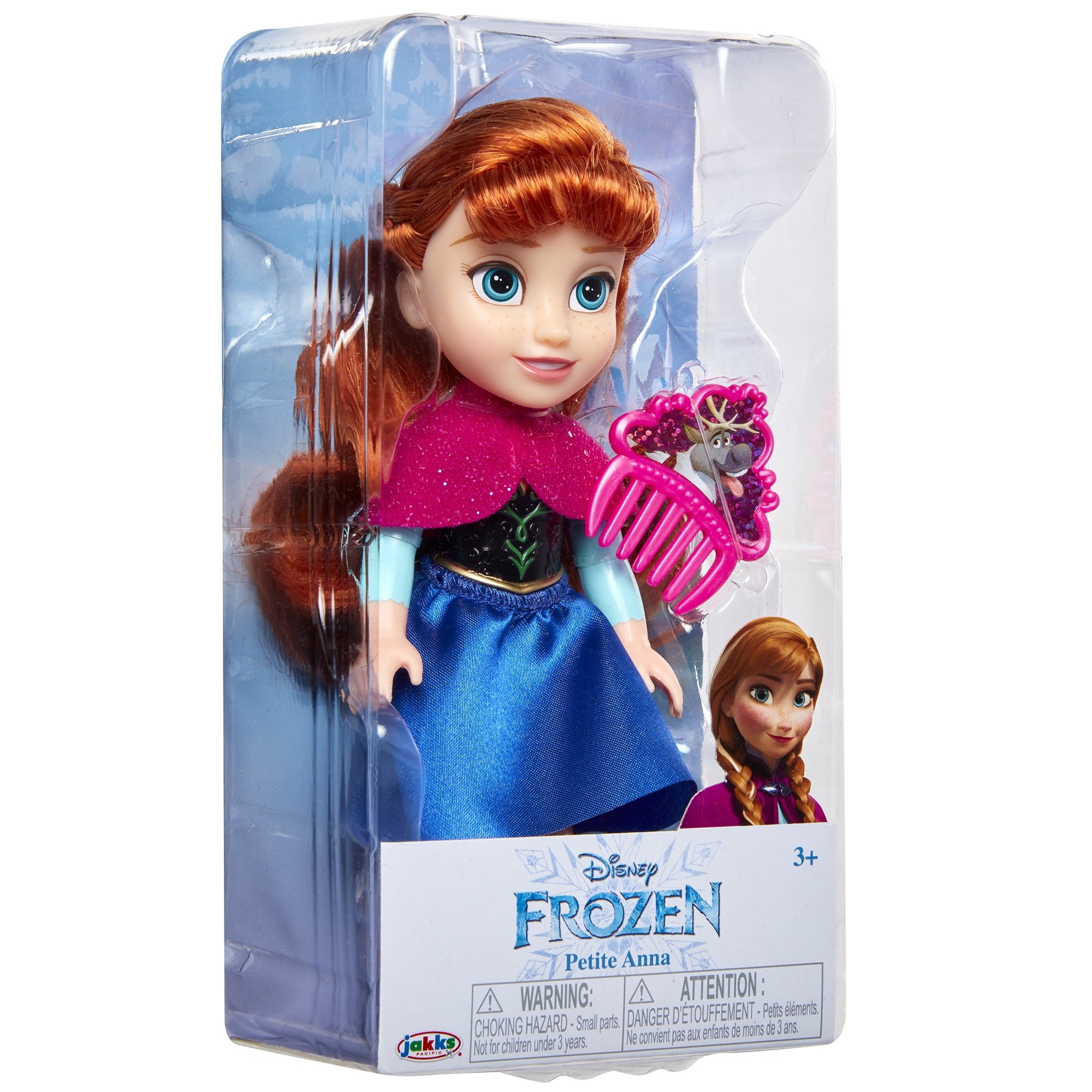 Disney Frozen Anna 11 inch Fashion Doll & Accessory, Toy Inspired by the  Movie Disney Frozen