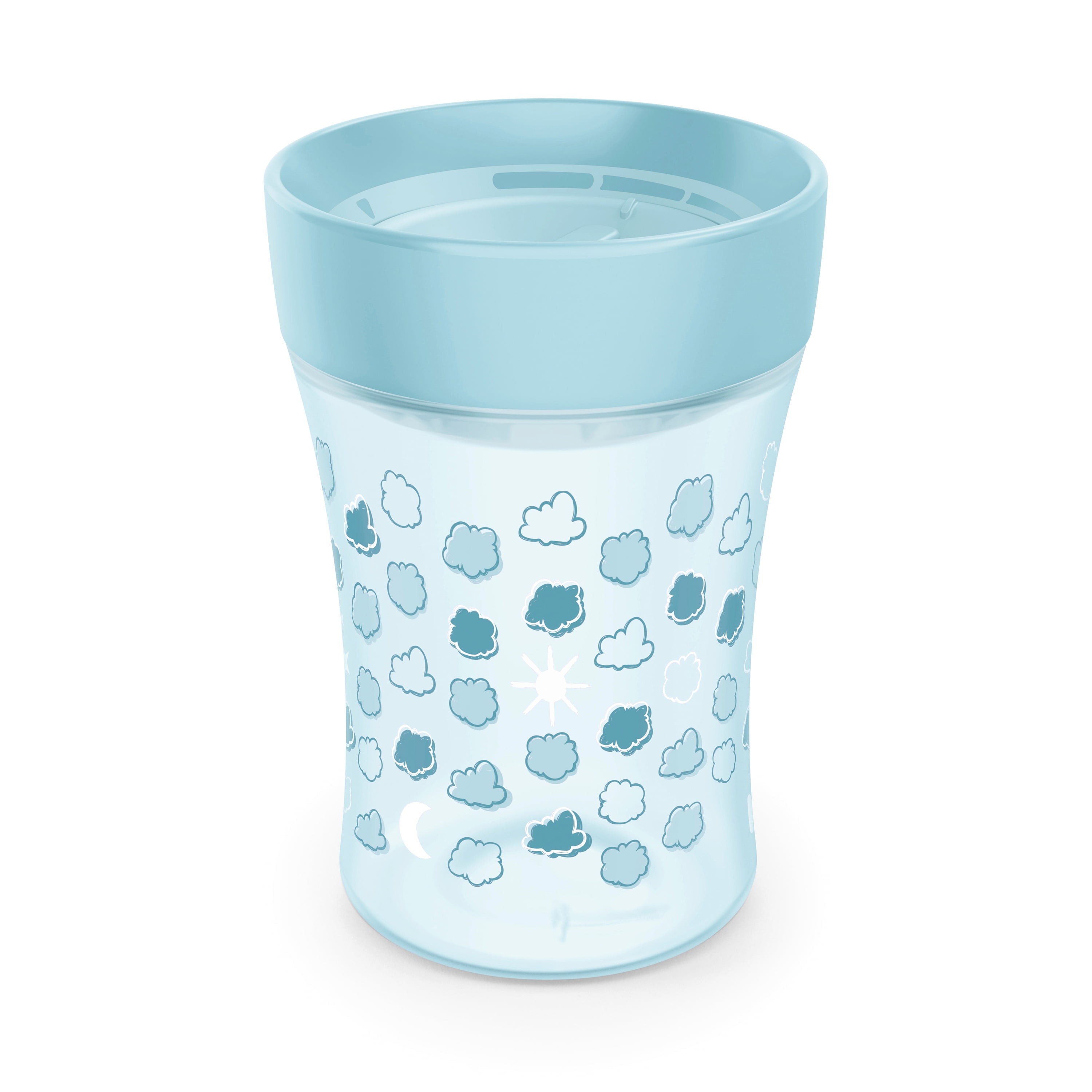 NUK, Everlast Weighted Straw Cup, 12+ Months, Teal, 10 oz (300 ml)