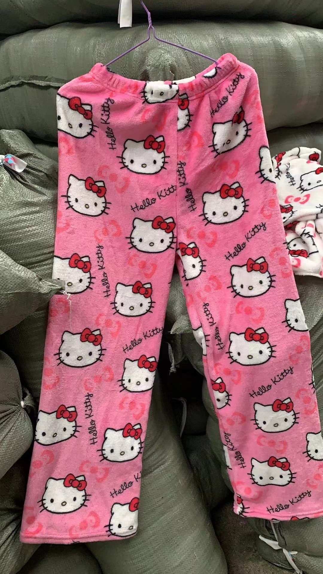 Cute Sanrio Cartoon Pajamas Anime Hello Kitty Pants Multicolour