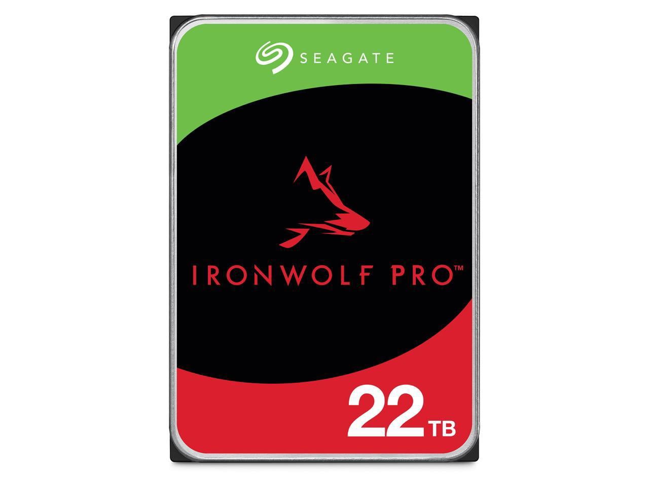 Seagate IronWolf Pro 22TB Enterprise NAS Internal HDD CMR 3 5in SATA 