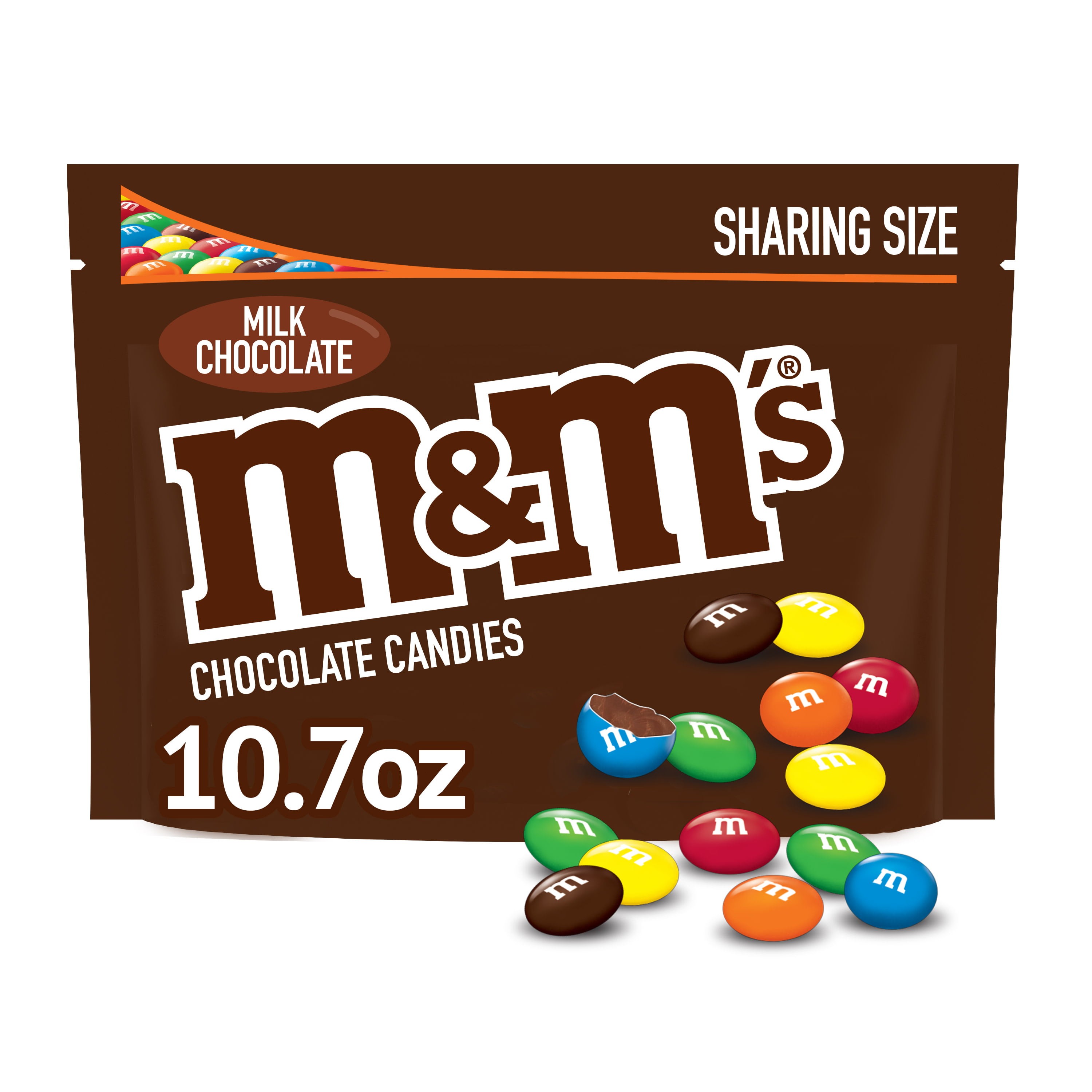 M&M's Peanut Butter Milk Chocolate Candy, Share Size - 2.83 oz Bag